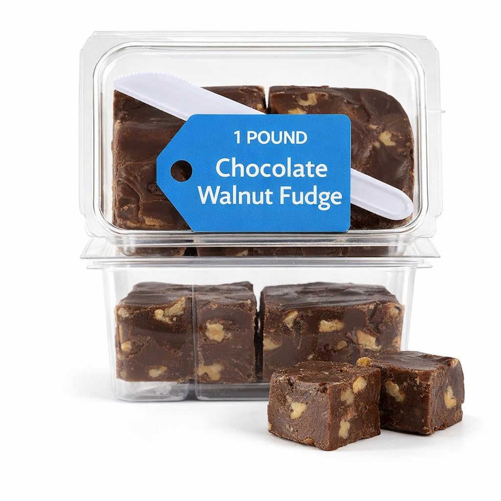 Peanut Butter Fudge, 1 Pound, Creamy Sweet Candy for Snacking & Gifting image 4