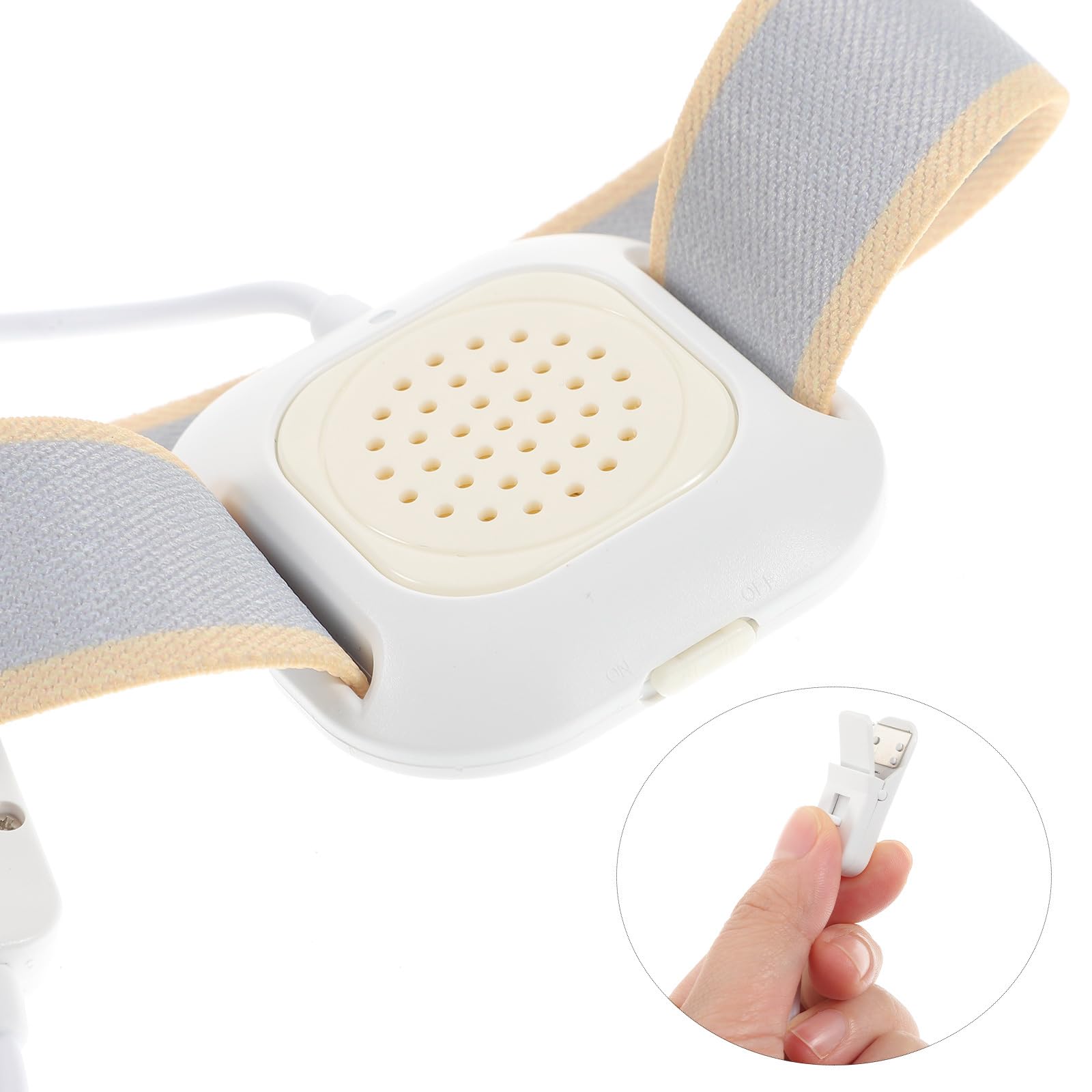 NUOBESTY Nocturna Para Niños Y Ancianos Con Sensor De Orina Sonido Fuerte Y Vibración Banda Ajustable Para Entrenamiento De Baño Prevención De Irritación