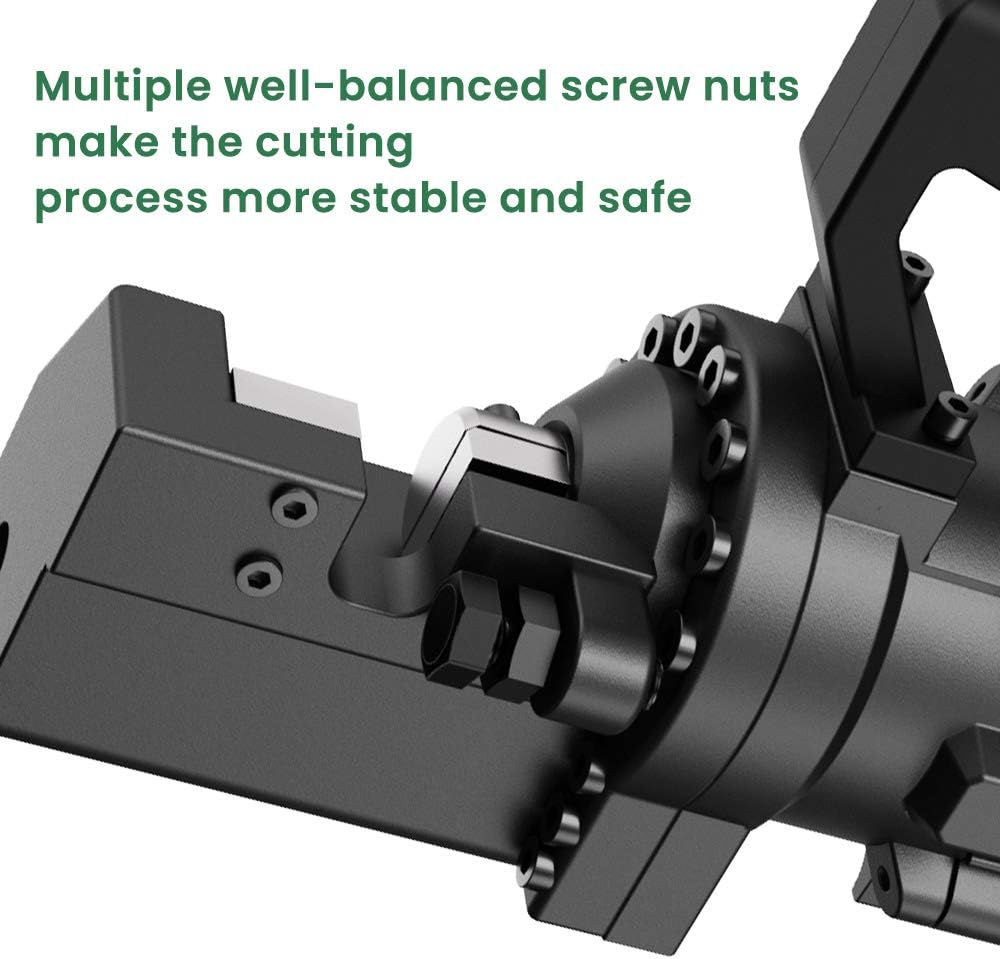 Up To 40% OFF Anbull 1250W Electric Rebar Cutter, Cutting up to 3/4 Inch 4-20mm #6 Rebar, with Replaceable Jaw Blades, Cutting Speed 3-3.5S (1250W RC-20)