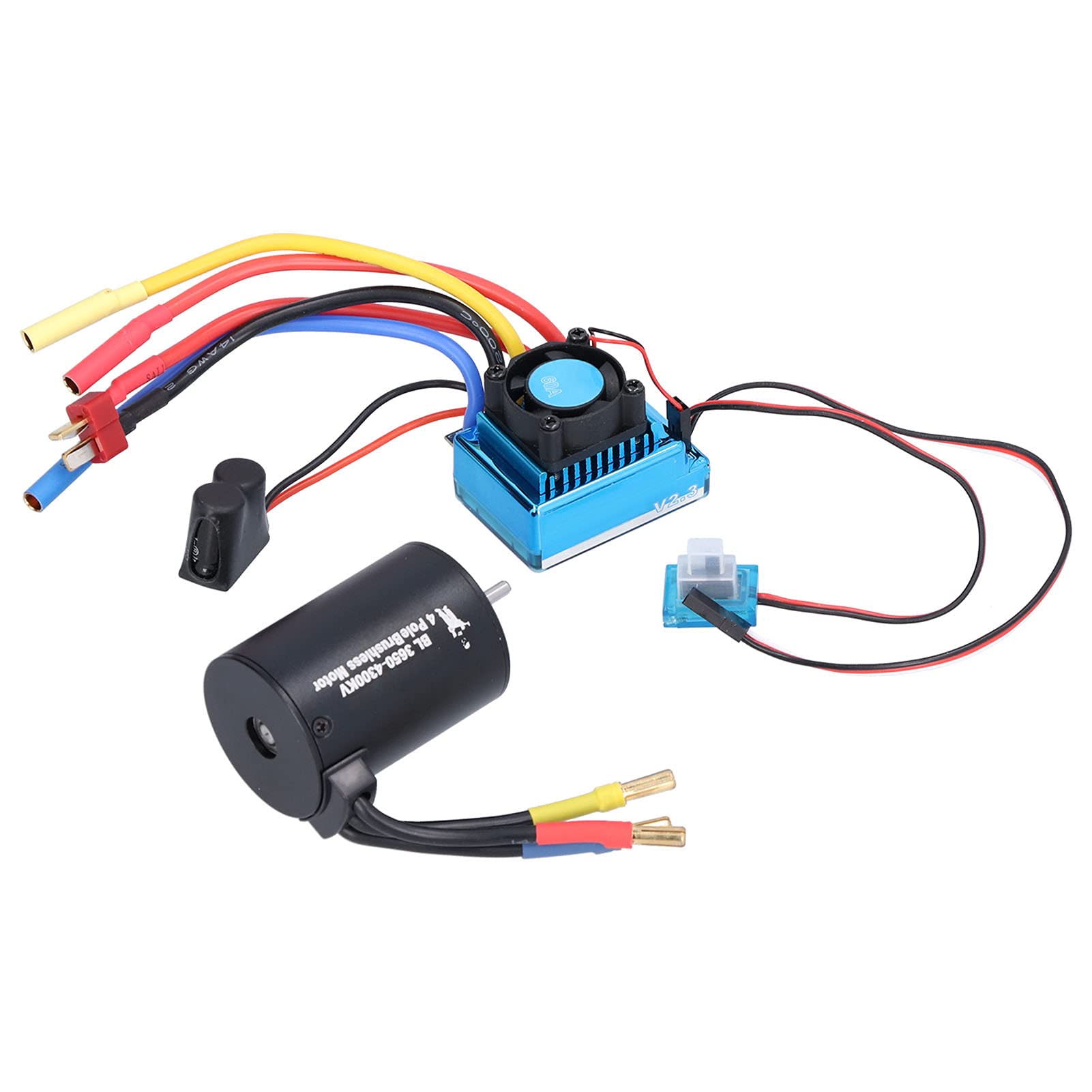 Silnik Bezszczotkowy 3650 z 60A ESC do Samochodu RC