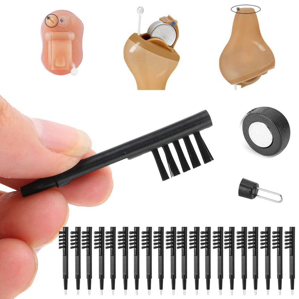Amazon.co.jp: 補聴器クリーニングブラシ 人間工学に基づいた