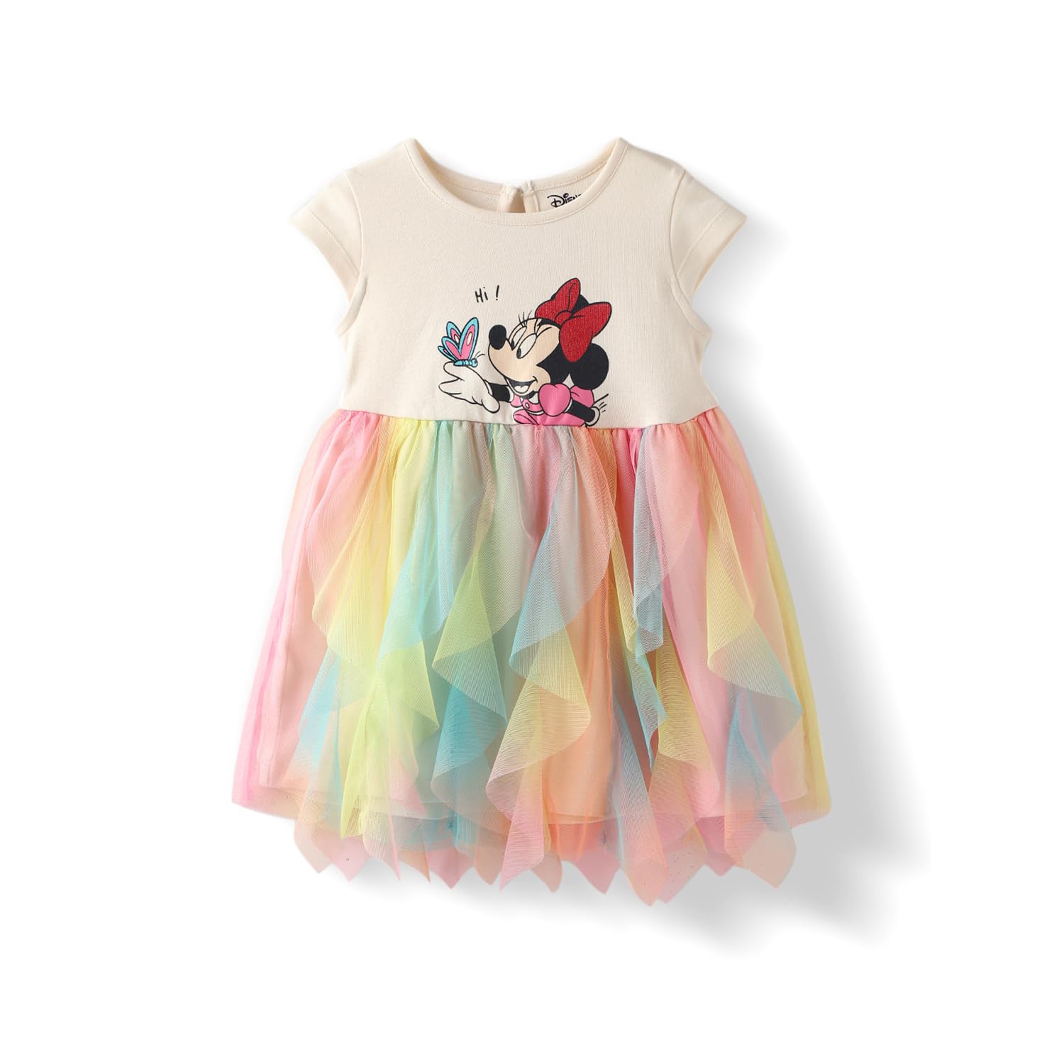 nautinati Baby Girls Disney Mickey & Minnie Graphic Printed Frock | Age 0-3 Years-picture-37