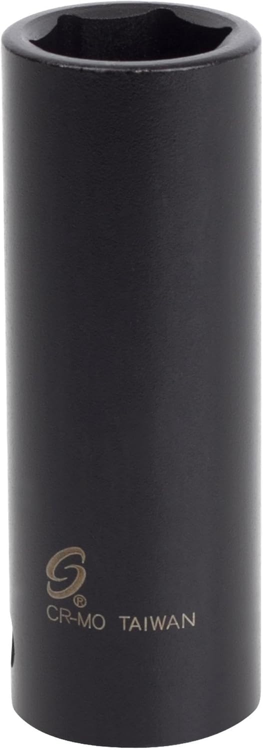 Sunex 222d 1/2-Inch Drive 11/16-Inch Deep Impact Socket