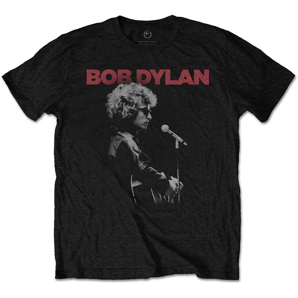 Bob Dylan Sound Check Official Tee T-Shirt Mens Unisex (Medium) Black