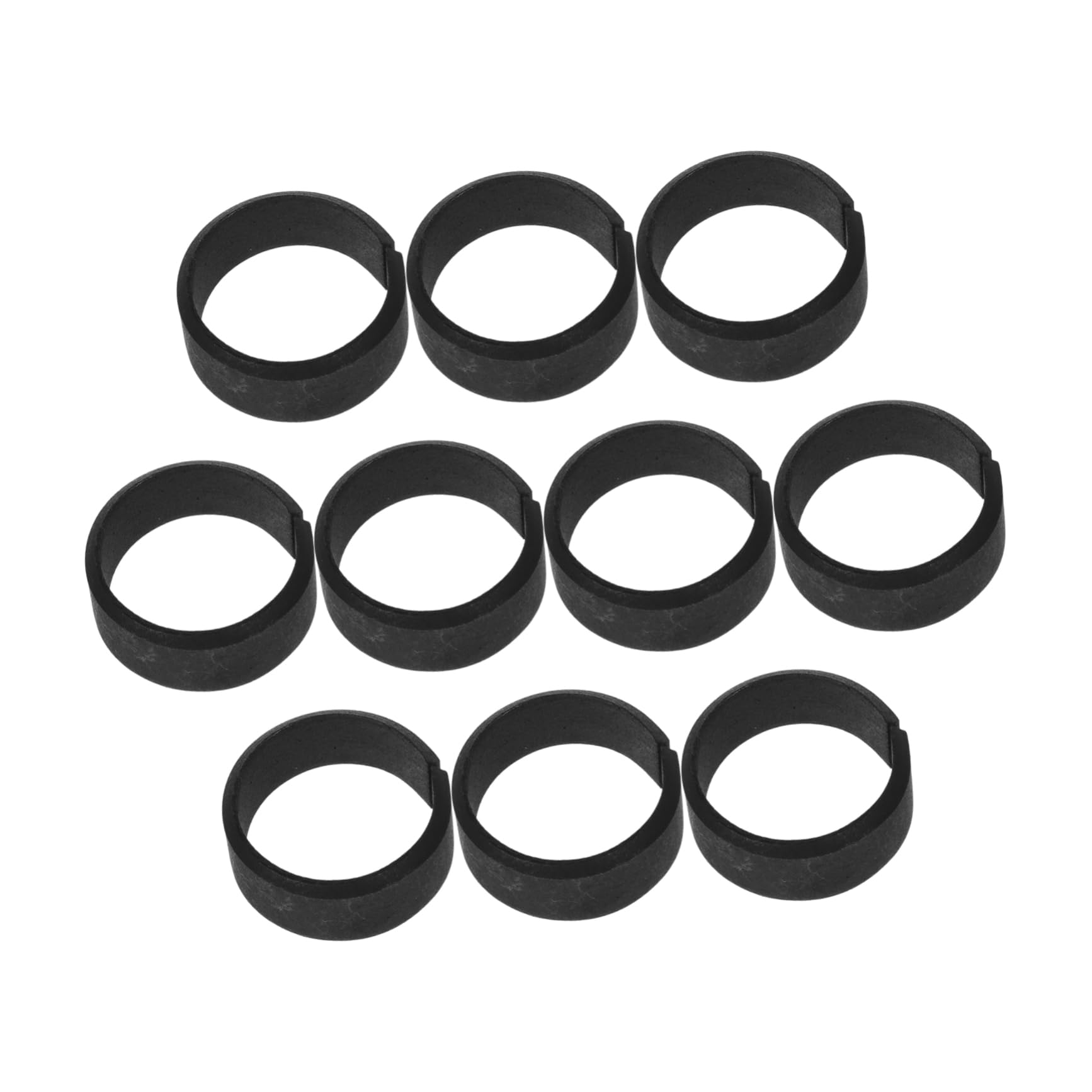 Cabilock 10Pcs Hub Centric Ring Set for Trucks and Buses Lightweight Wheel Lug Nut Positioning Ensures Accurate Tire Alignment and Enhanced Safety