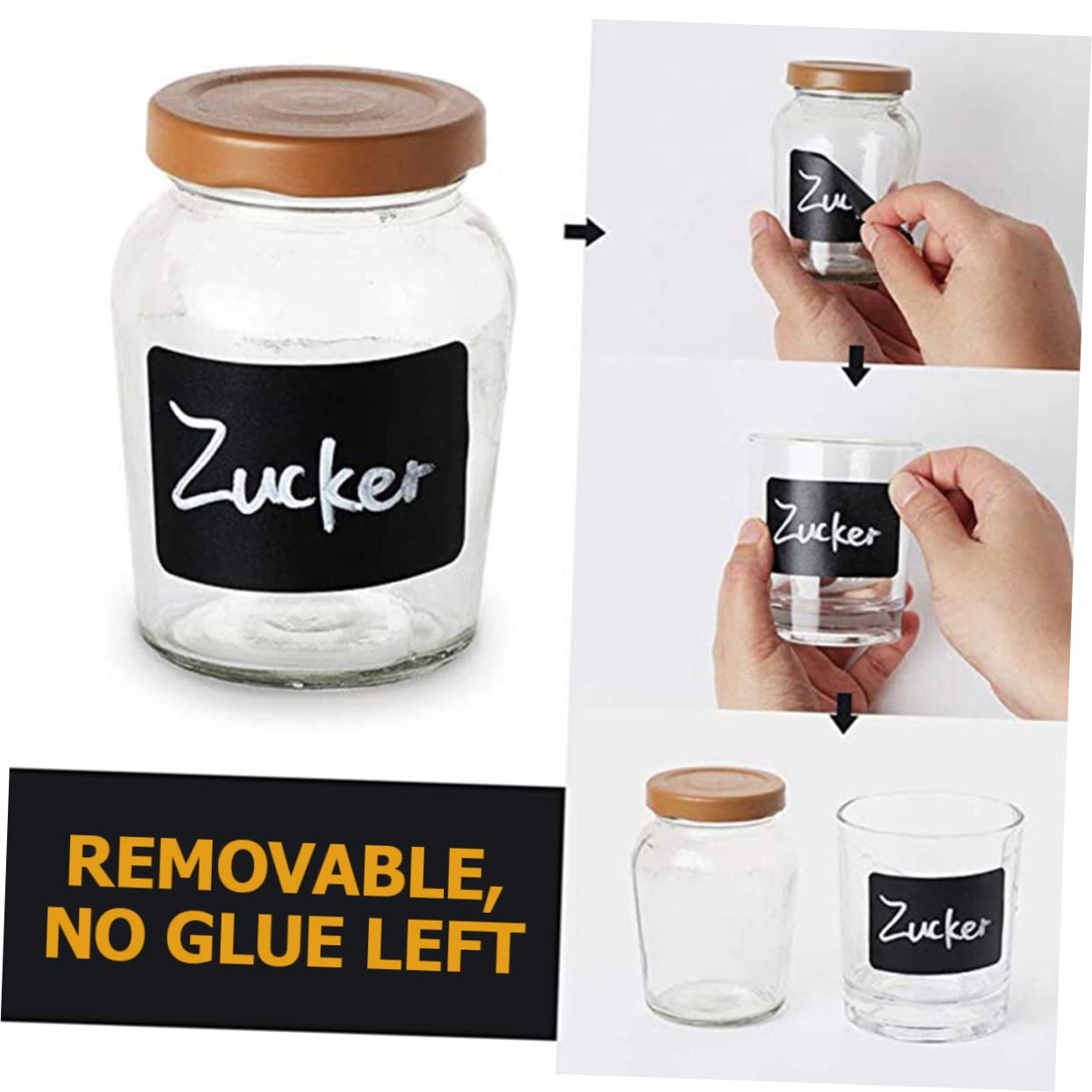 900pezzi Etichette Adesive Per Lavagna Stickers Scrivibili Impermeabili Per Cucina e Organizzazione Casa Facili Da Rimuovere e Riutilizzare Pratico Per Etichettatura e Decorazione
