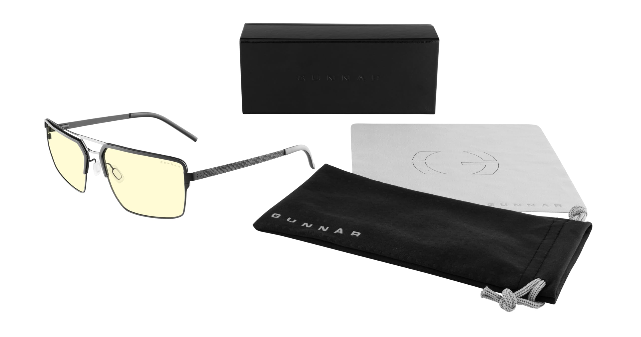 GUNNAR Okulary gamingowe - Pinnacles - Filtr światła niebieskiego | Okulary PC/gaming - Pinnacles - Filtr światła niebieskiego - Opatentowana technologia od 2002 roku