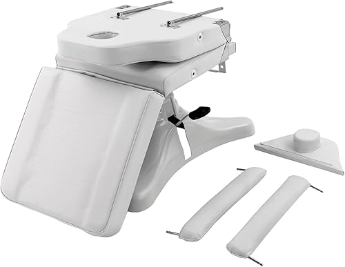 Miniatura 8 de Silla de tatuaje de salón de masaje, silla de tatuaje de salón de altura ajustable, cama esteticista, cama facial de spa, silla de cama facial