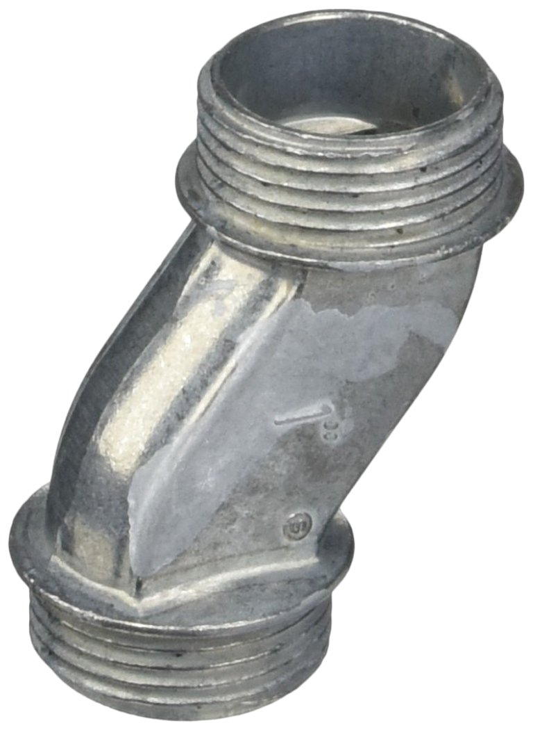 Halex 04010 4010 1-Inch RGD Offset Nipple, Chrome