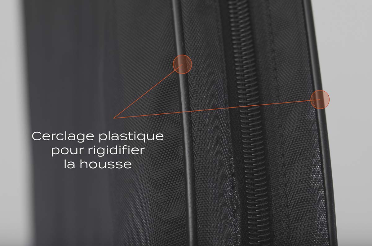 Buds-Sports - Bolsa de Rueda para Bicicleta Acolchada con Refuerzo Central - WHEELBag Travel - hasta 29" y 700C