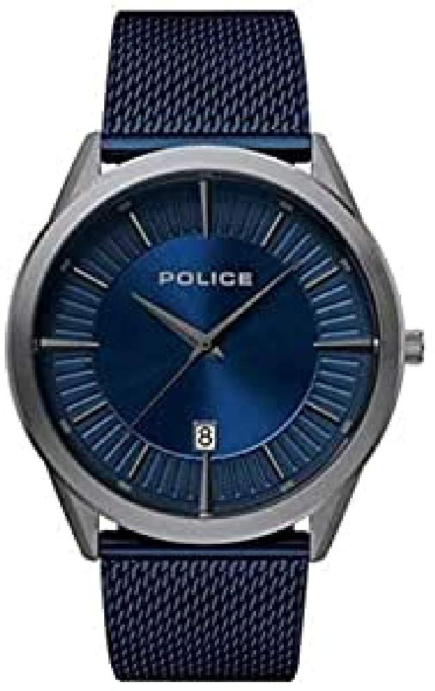 Police watches jet orologio Uomo Analogico Al quarzo con cinturino in Acciaio INOX PEWJG0005204