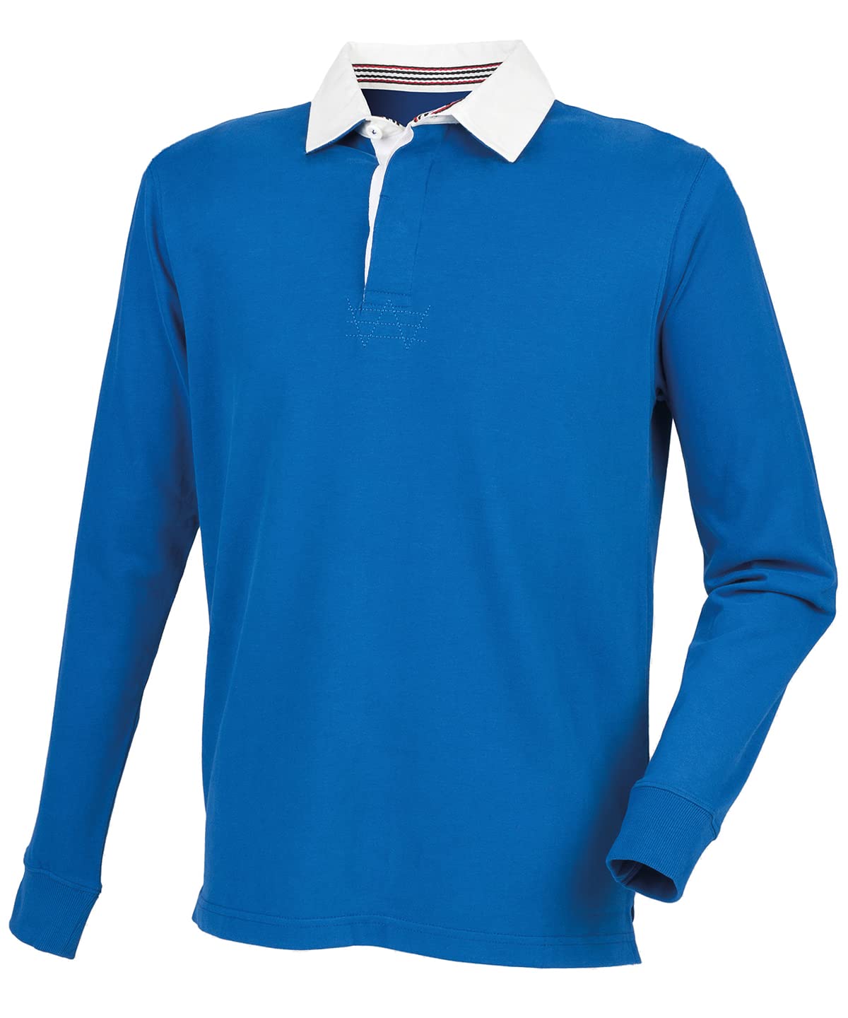 COOZO Unisex Premium Superfit Rugby Shirt - Royal - XL