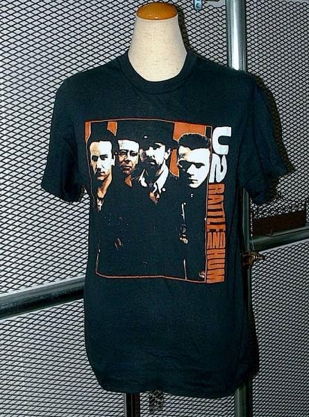 美品【ビンテージ】 U2 Rattle and Hum / バンド tシャツ Vintage U2 