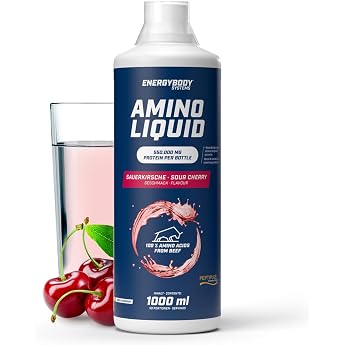 Energy Body XXL Amino Liquid Sour Cherry Single Pack 1 x 1 l