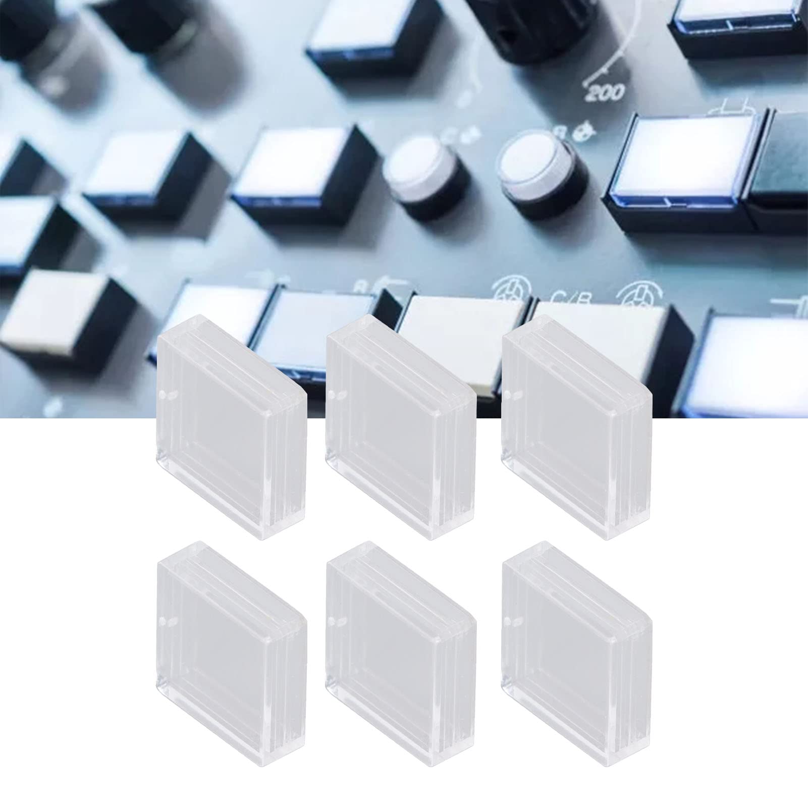Amazon.co.jp: 四角いスイッチカバー、200個の触覚スイッチ