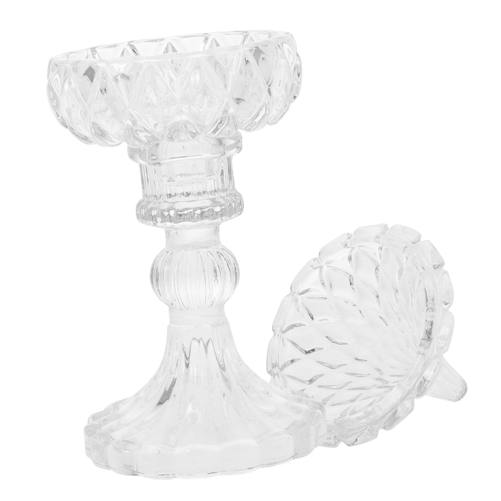 Plat de dégustation élégant en verre LABRIMP pour apéritifs et bonbons