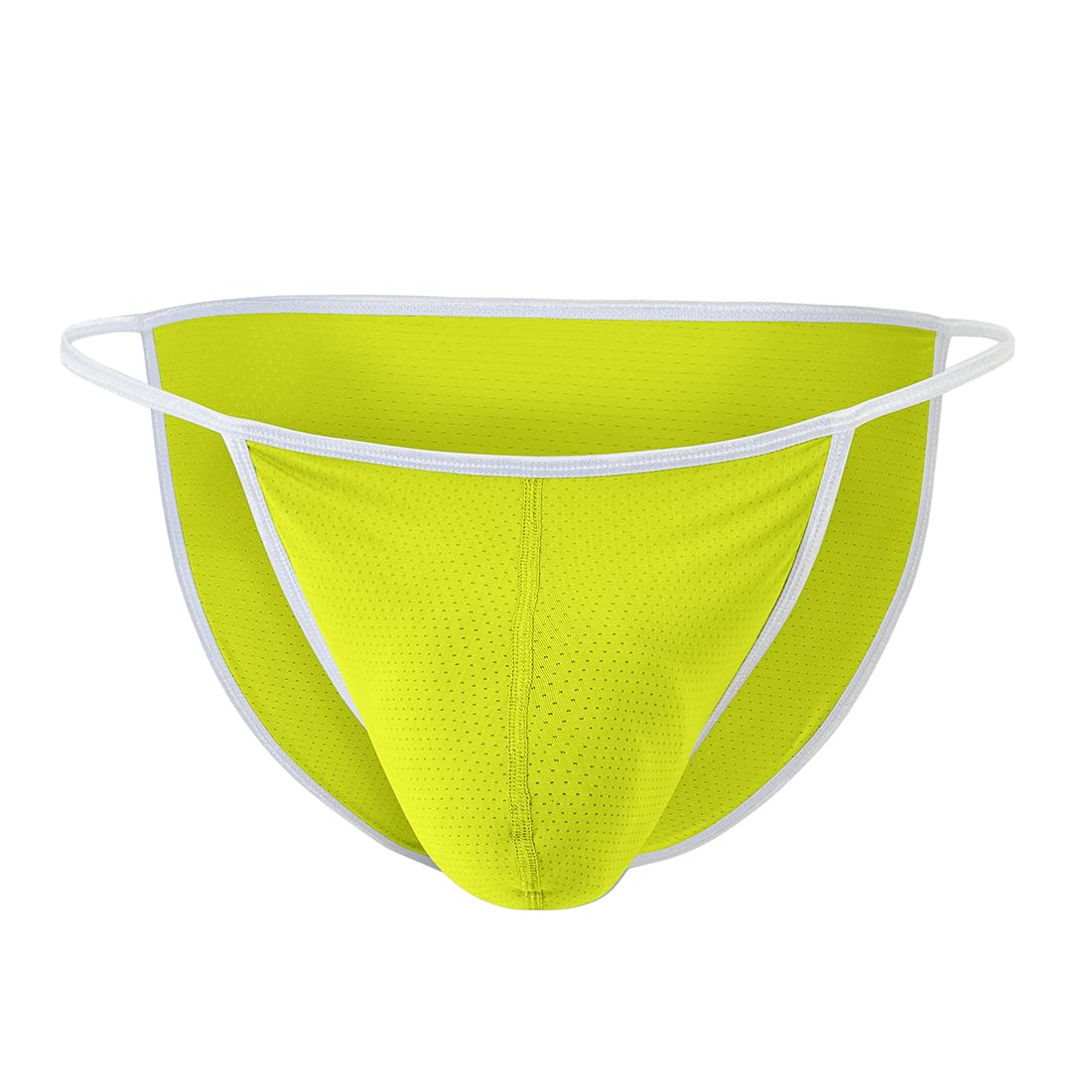 BIATWOWR Herren Slips Sexy Herren Unterwäsche Slips mit großer Balltasche Niedriger Bund Unterhosen Männer