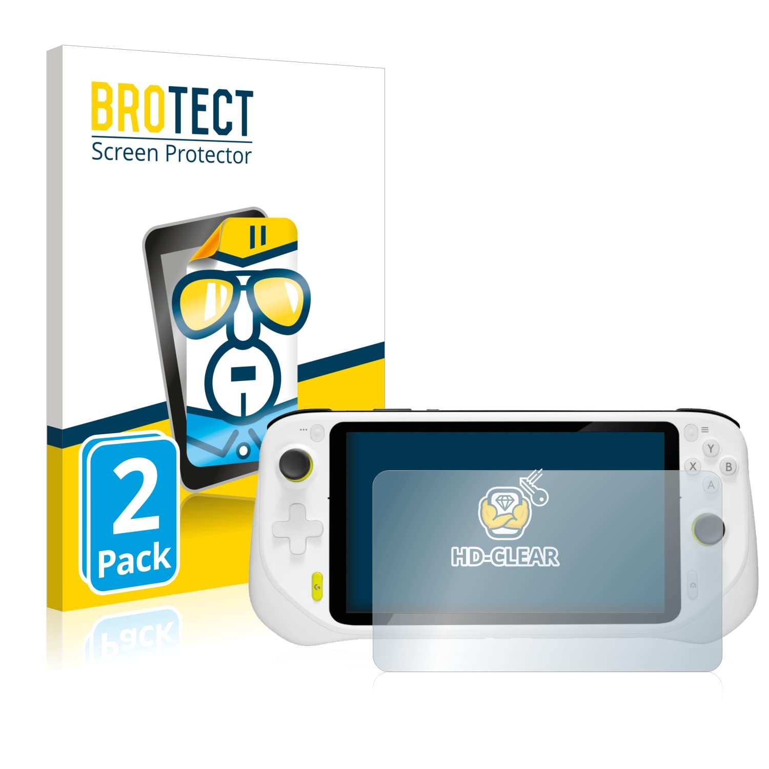 Brotect Protection Écran Verre Pour Anbernic RG40XXV Film Protecteur Vitre 9H [Anti-Rayures, Transparent