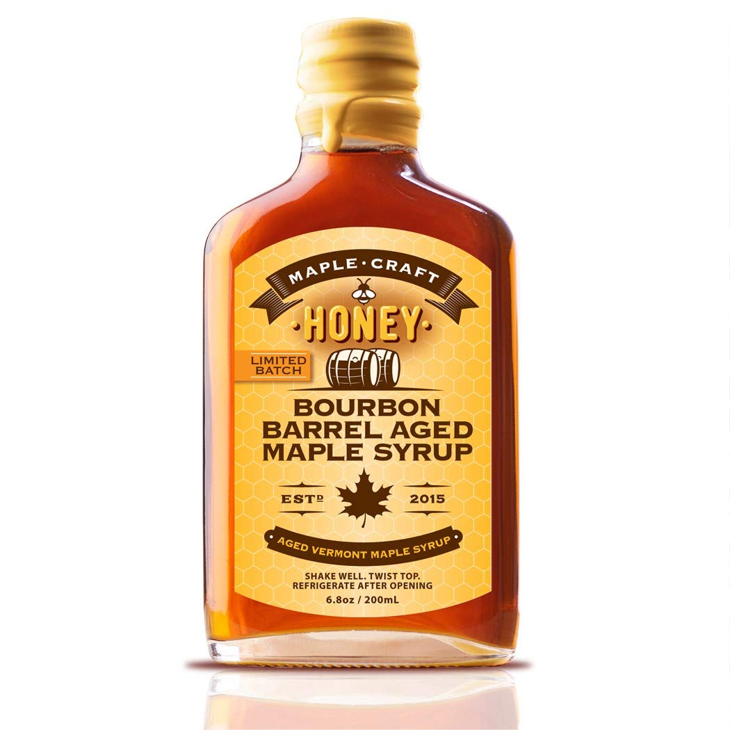 Maple Craft Foods, Honey-Infused Bourbon Barrel Aged Maple Syrup