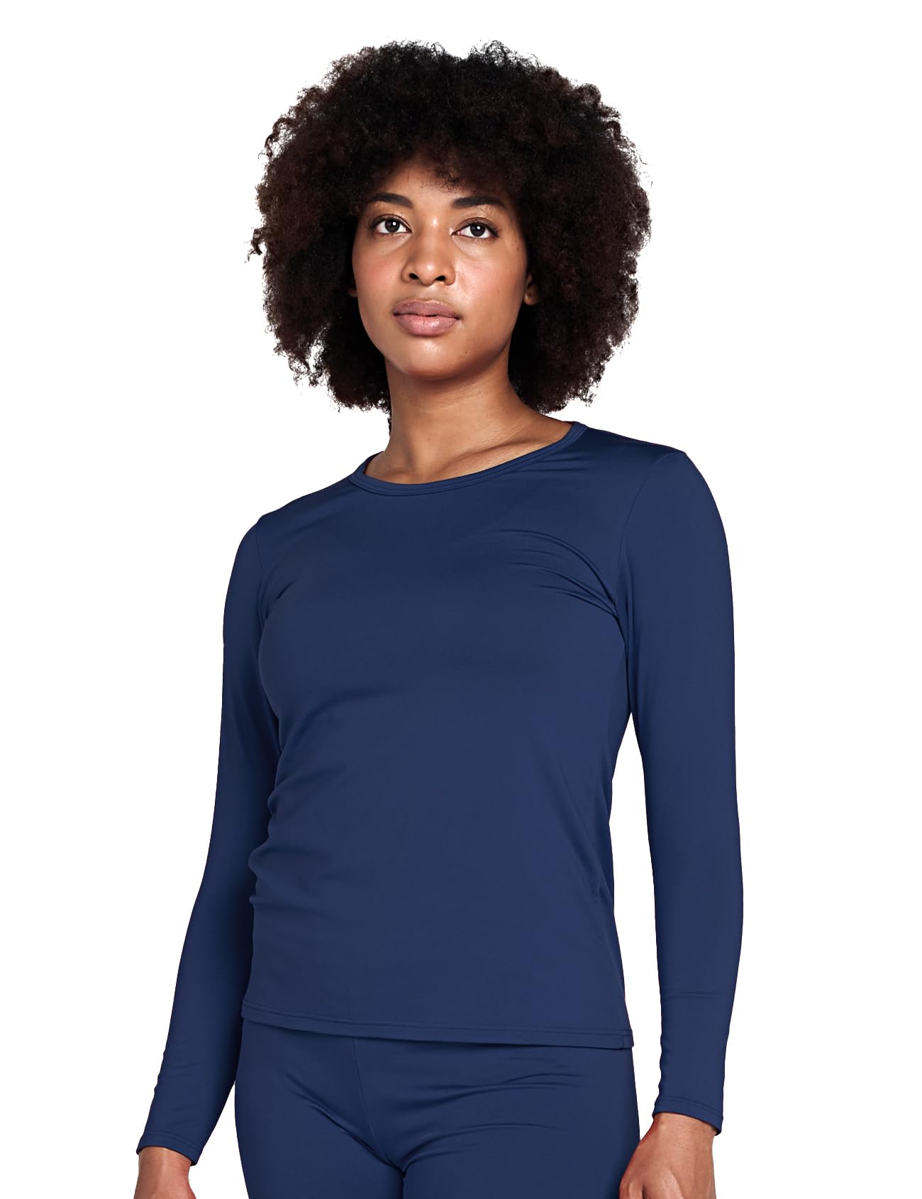 LAPASA Pacco da 2 o 1 Maglia Termica Donna Manica Lunga Fodera in Micro Pile - Pigiama Abbigliamento Intimo Canottiera Calda Elegante Elastica Traspirante Sportiva L15/L39/L42
