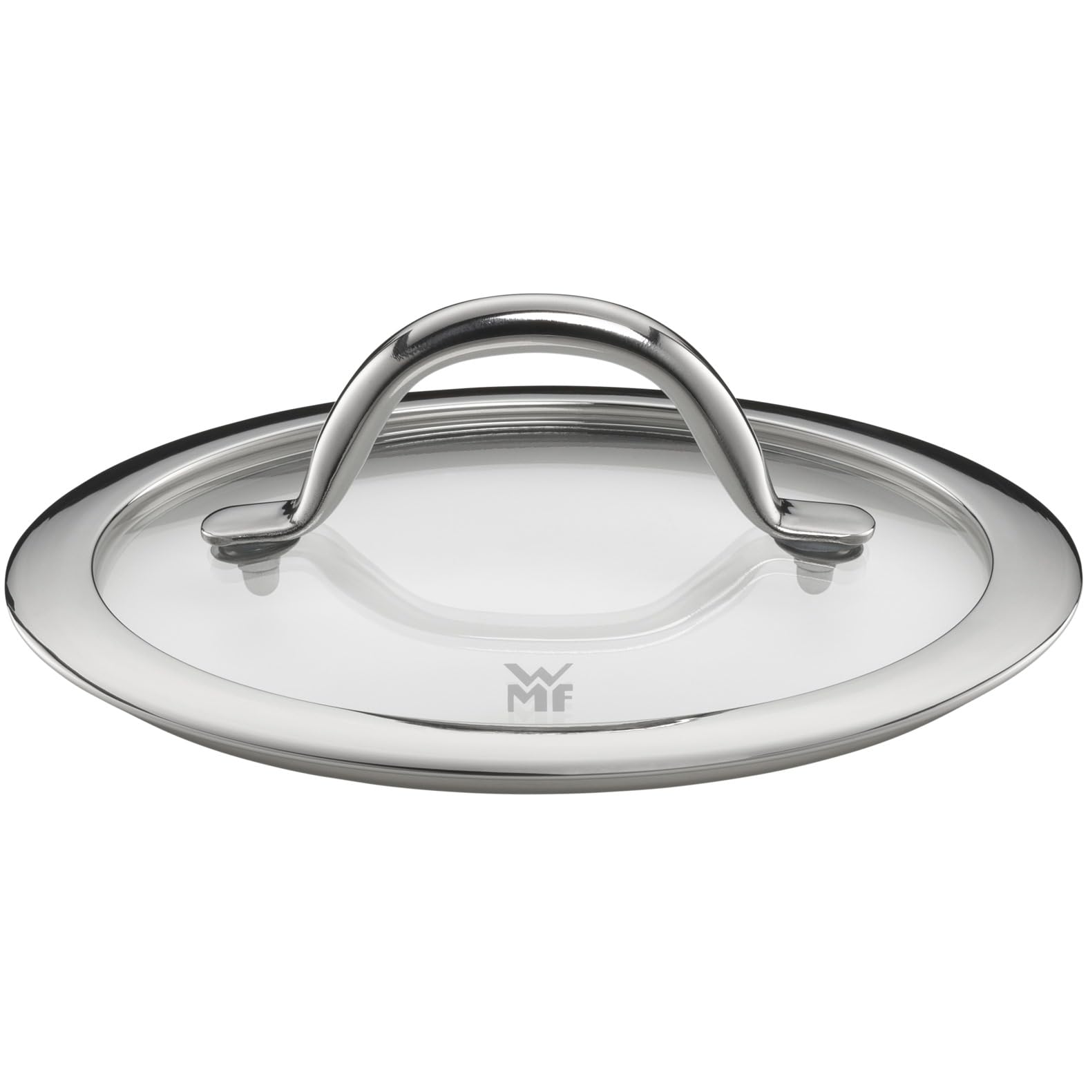 WMF Fusiontec Inspire Petite marmite en céramique high-tech résistante aux rayures, non revêtue, avec couvercle en verre, 1,3 l, 16 cm, bleu foncé, fabriquée en Allemagne