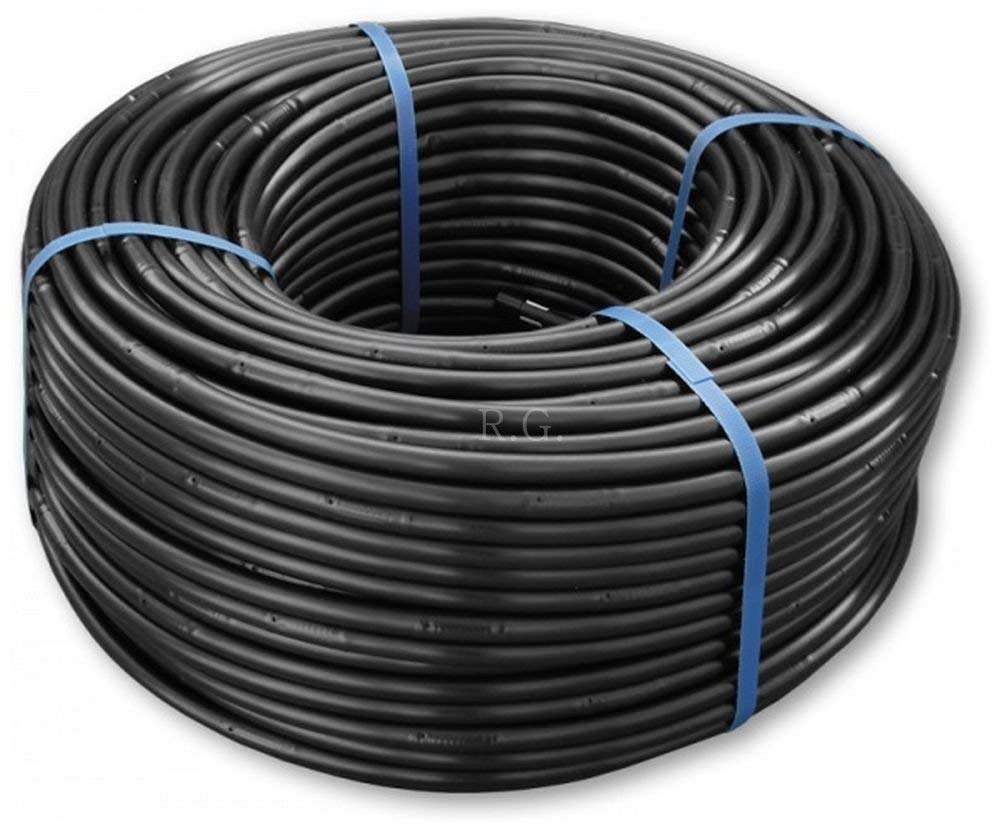 Pe Rohr 16 mm, 200m Tropfschlauch 33 cm, Perlschlauch Gartenbewässerung Tropfrohr Tropfer Tropfbewässerung