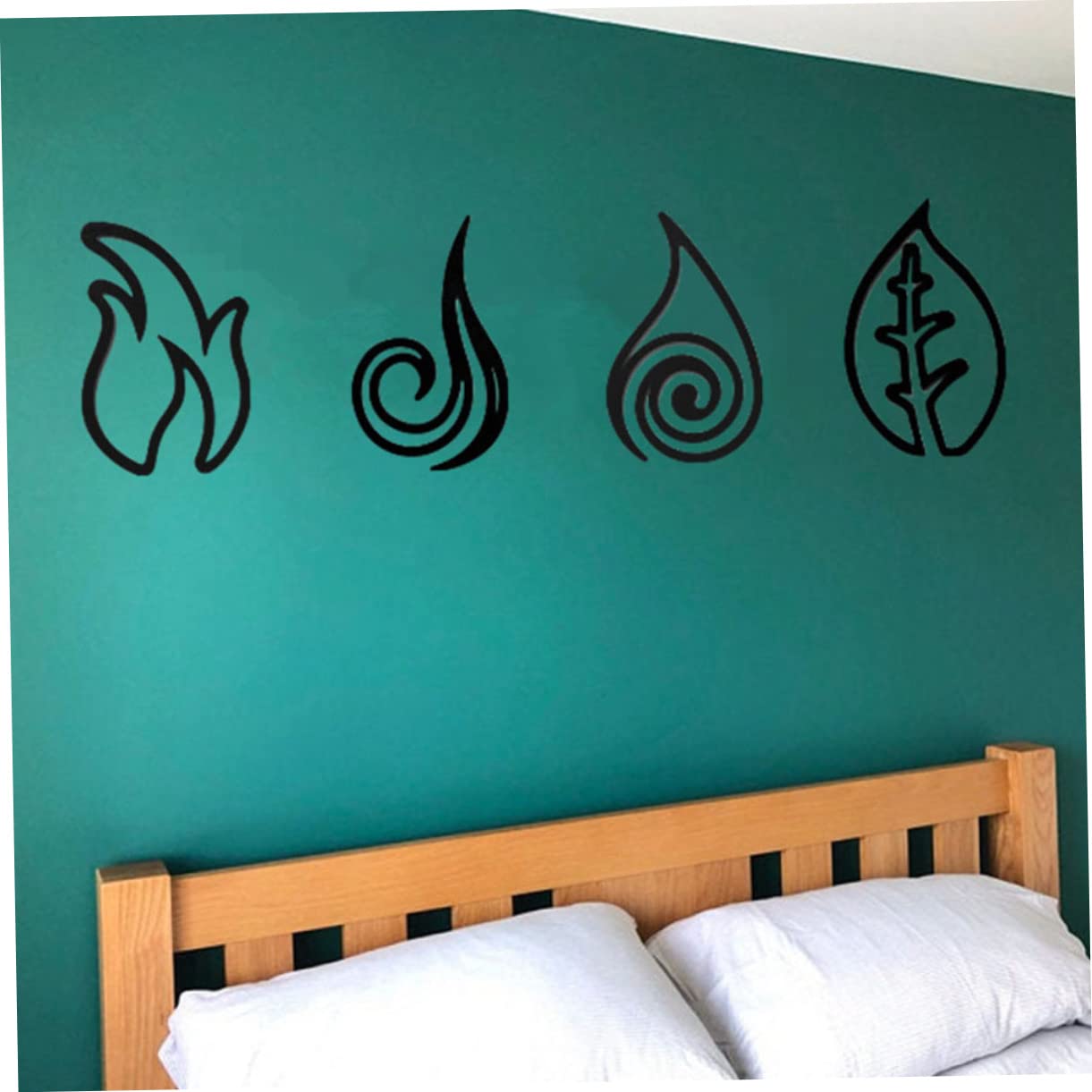 ABOOFAN 12 Pz Adesivo da parete decalcomania della parete acrilica decalcomania della boho Home decor adesivi cameretta arredamento bohémien adesivi murali bohémien sfondo