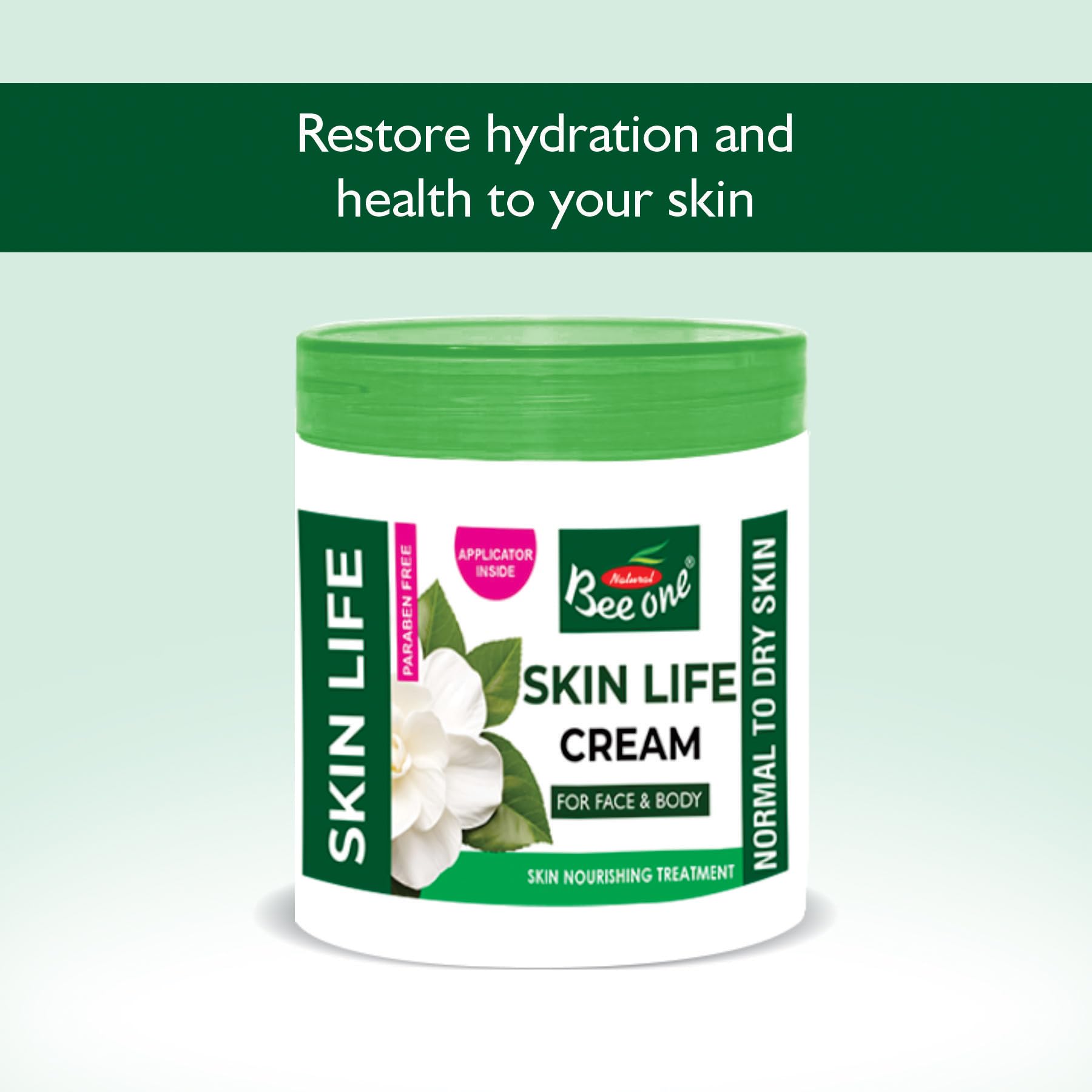 Bee One Life Cream Nourishing Skin Cream 500g for All Skin Types | Provides nourishment and soft skin | with 48hr moisture lock 2