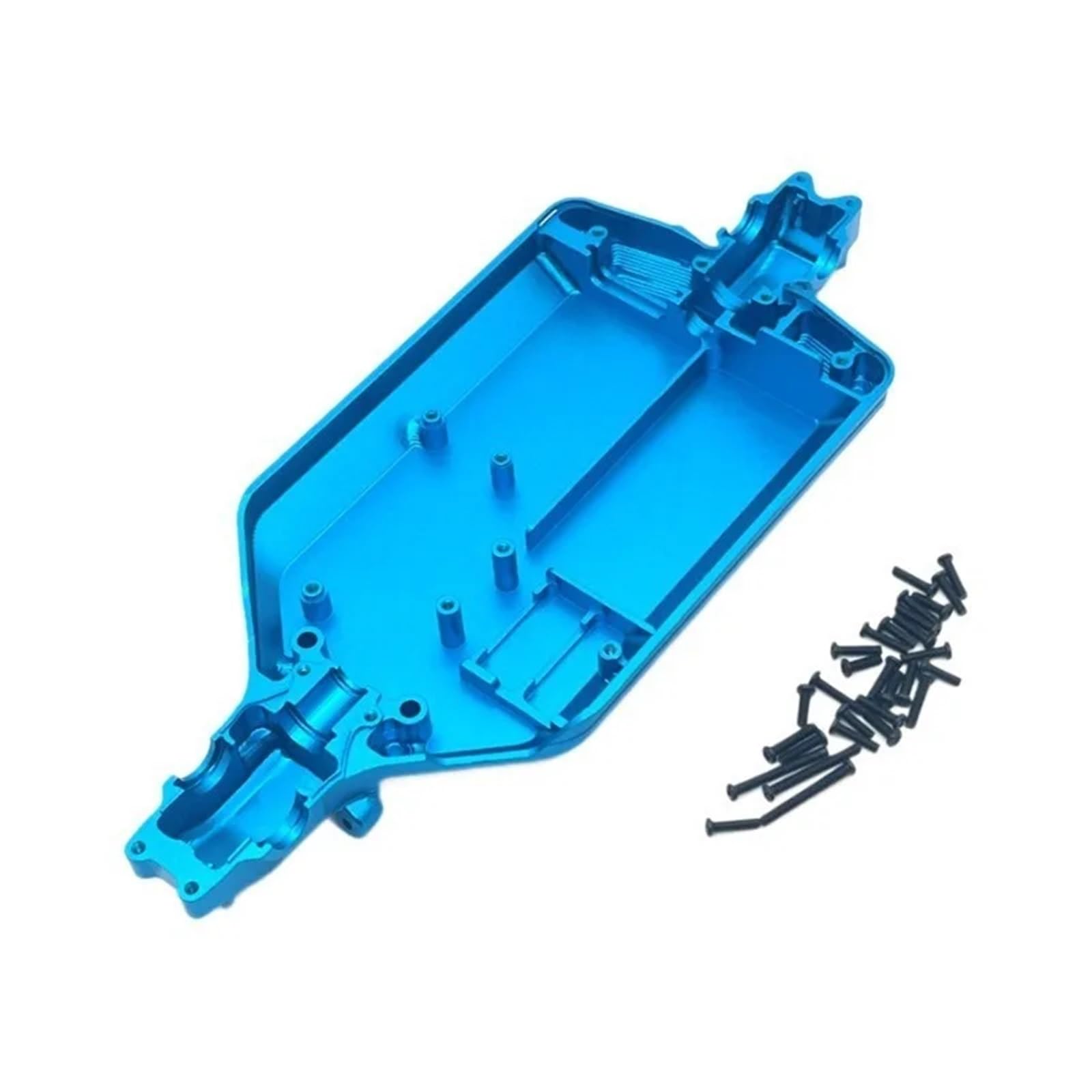 Metal Upgraded Chassis for SCY 1/16 16101 Full Series for C8805 Metal Upgrade Parts Rc Model Crawler Car Truck Buggy(Blue)