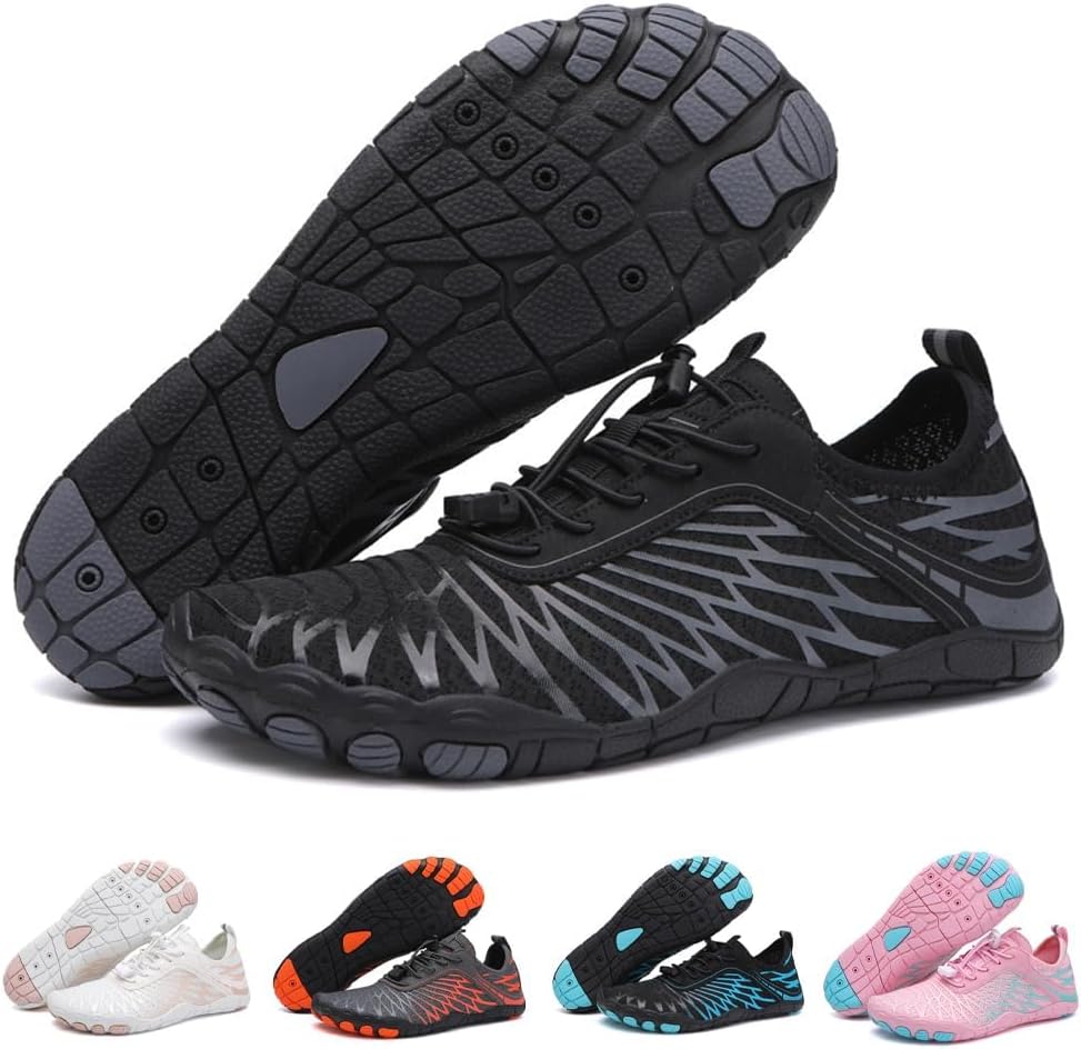 Barefoot Shoes Women Men,Wide Toe Hiking Barefoot Womens Footwear, Non-Slip Water Shoes Running Shoes Boots Sneakers Unisex