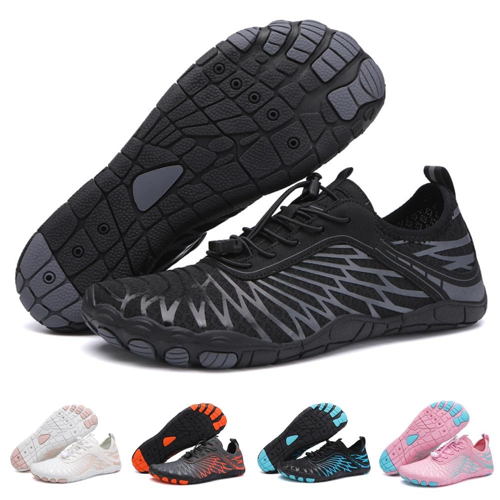 Hike Barefoot Shoes Womens Men Footwear,Pro-Healthy&Non-Slip Water Shoe for Women Men, Wide Toe Running Shoes Boots Sneakers Unisex