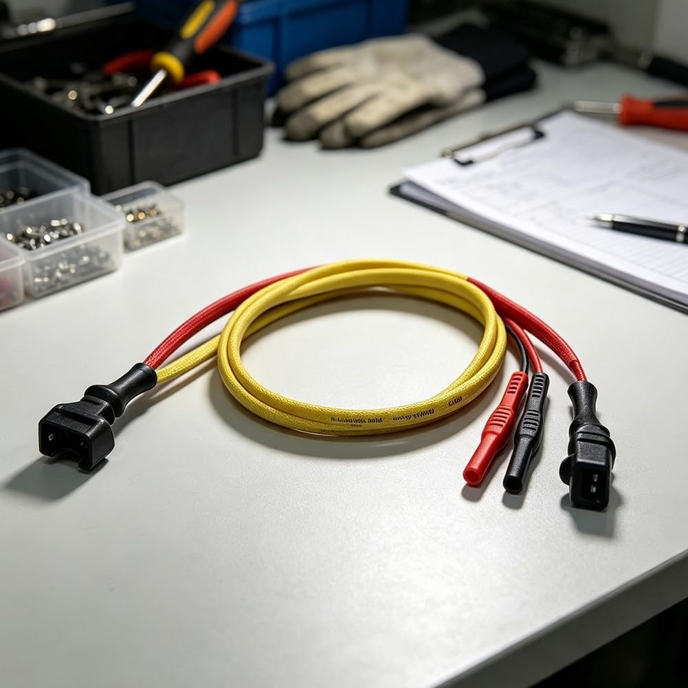 Cables para prueba Sensor Automotriz 2 Pines Osciloscopio Cables