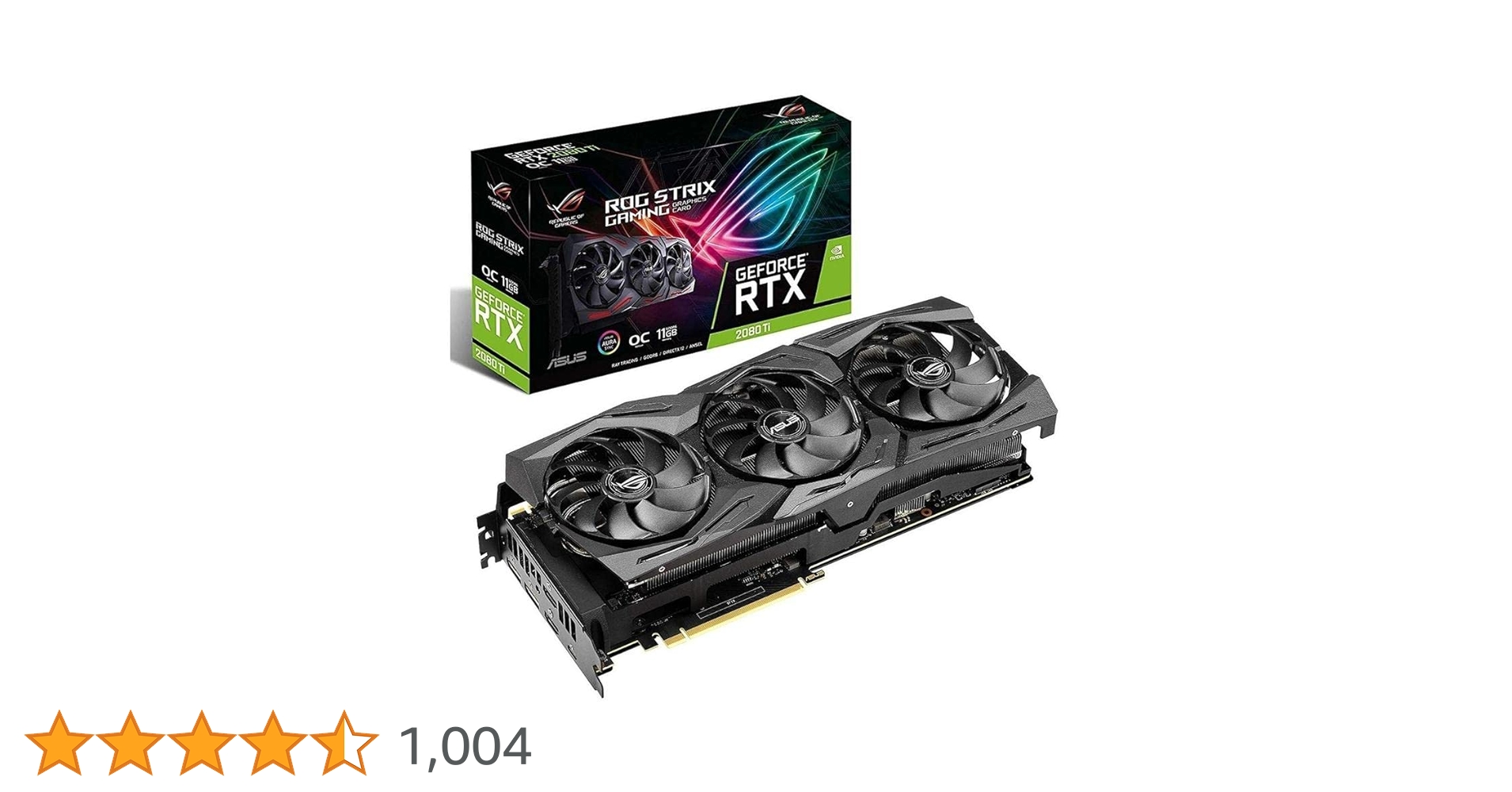 ASUS - 【新品未開封】ASUS ROG STRIX RTX2080TI O11G ASUS ROG-STRIX-RTX2080TI-O11G-GAMING ROG Strix GeForceRTX