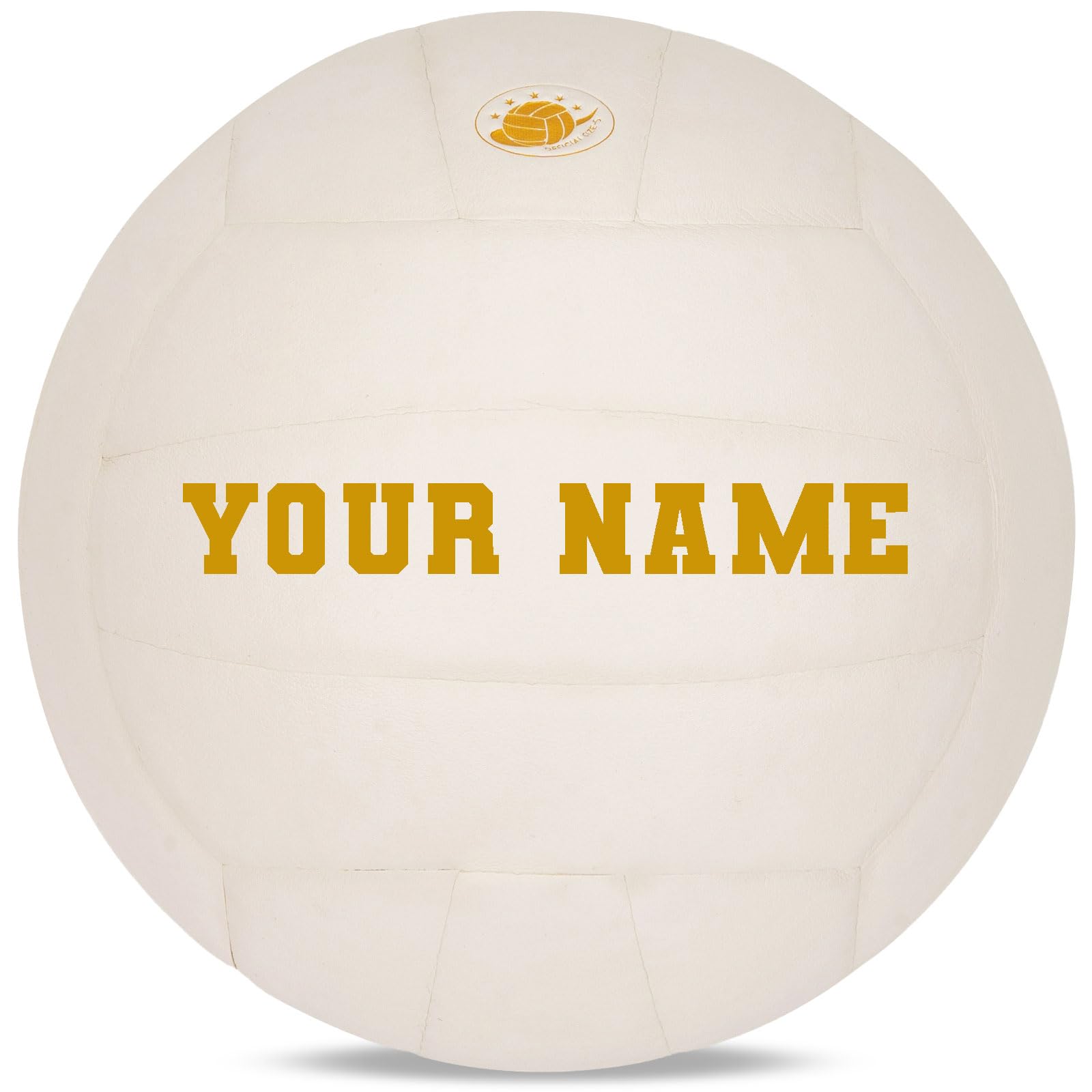 Custom Volleyball with Name – Official Size 5 Composite Leather Indoor Volleyball for Adults & Teens – Personalized Volleyball for Gifts, Training,