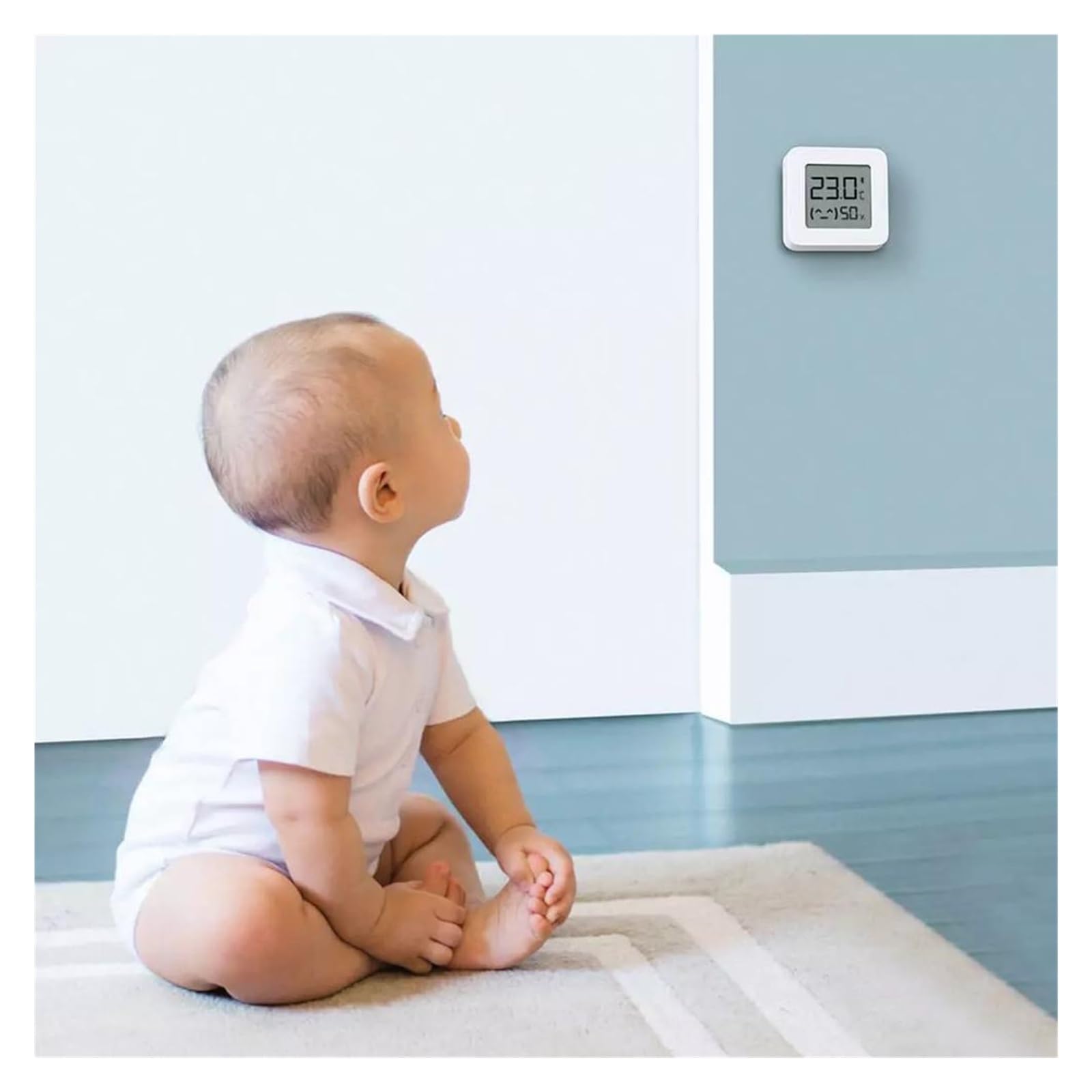 Termómetro Compatible Con Bluetooth 2 Higrómetro Digital Eléctrico Inteligente Inalámbrico Preciso Rápido Monitorización Tiempo Real(3pcs)