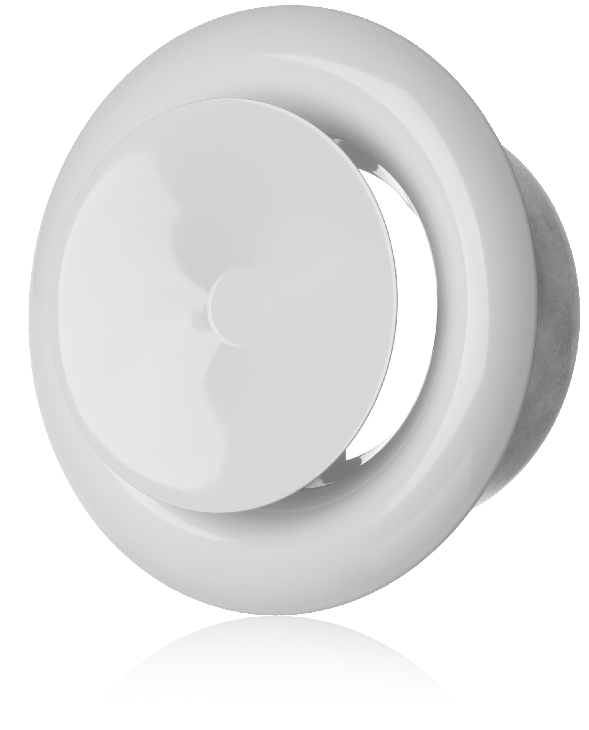 Toevoerventiel Wit | Aansluitmaat 80 mm