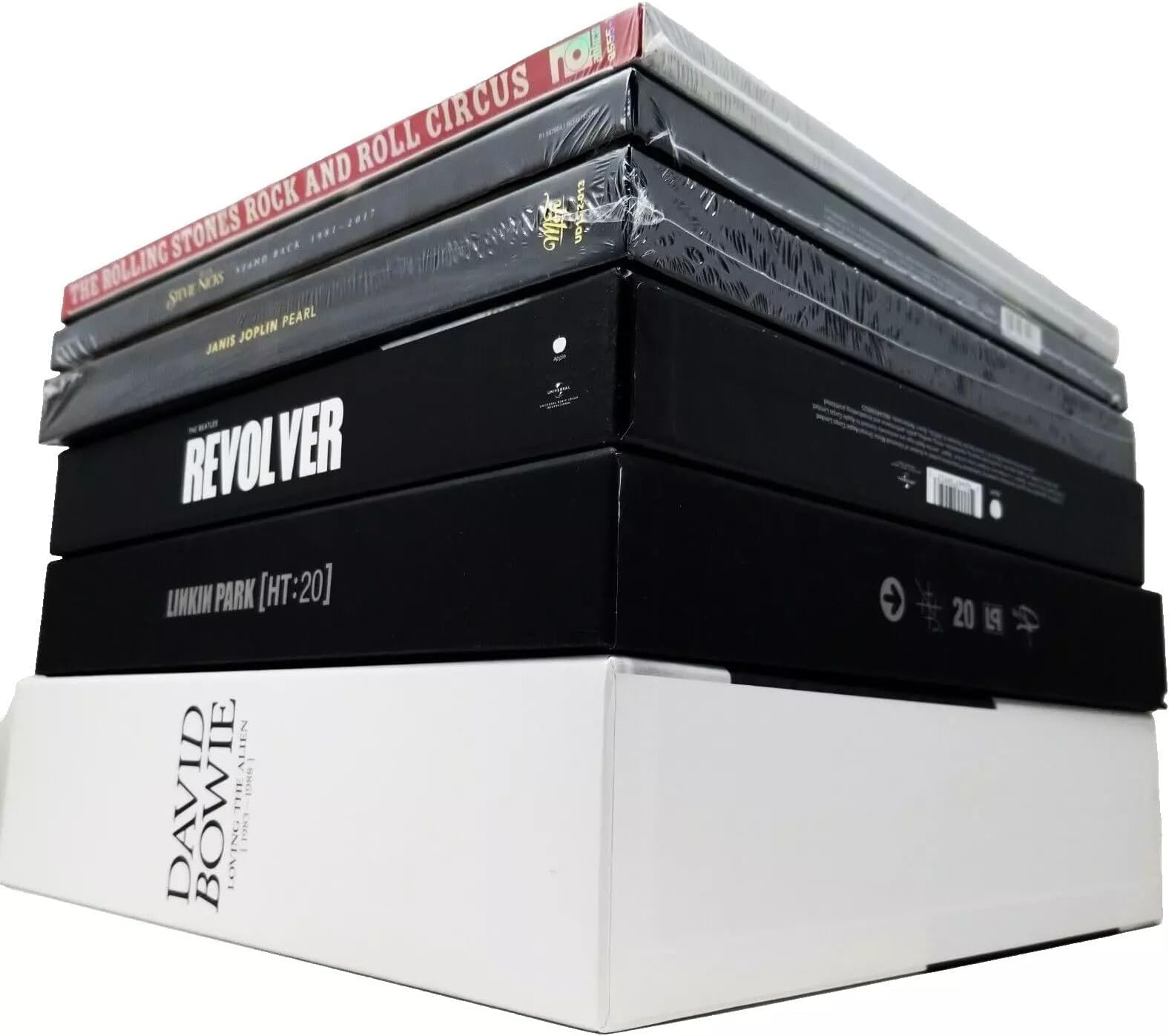 Sleevie WonderBox Set Outer Sleeves Best Variety Pack (x11) 4mil Thick Plastic 33rpm LP Vinyl Record Album Poly Bag Boxset Sampler Mixture S M L XL XXL (+1 Free Dj Sticker)