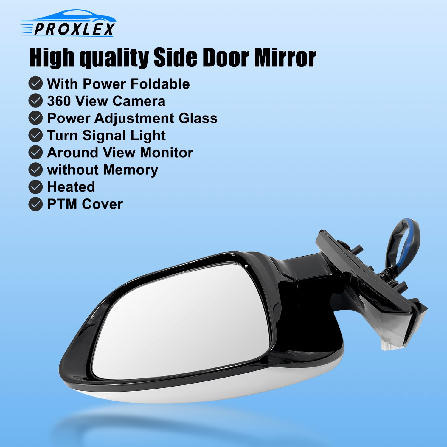 Amazon.com: 13 Pins Right Passenger Side Door Mirror Fit for