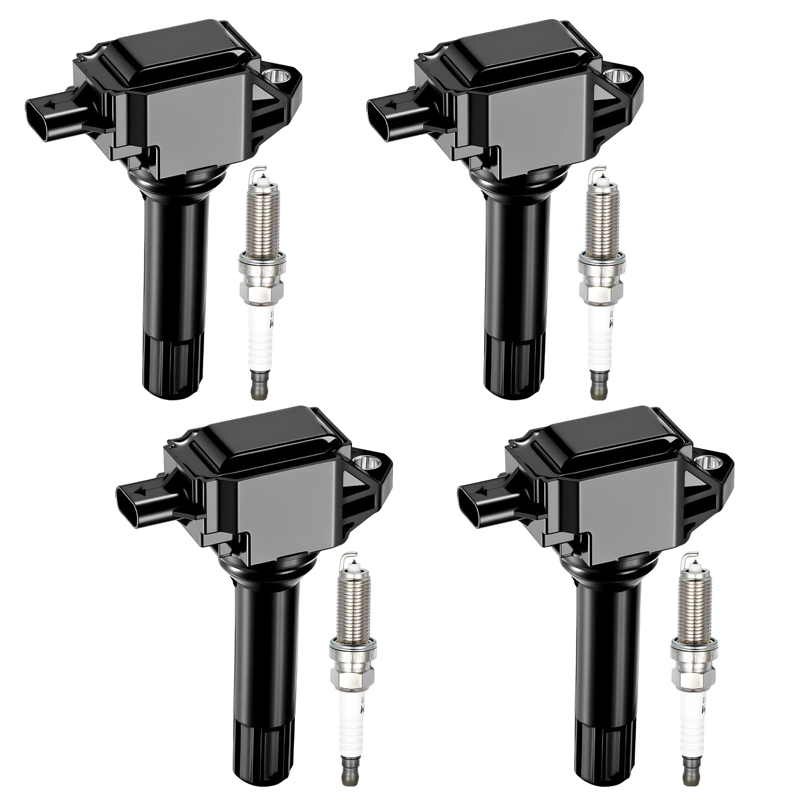 BDFHYK Ignition Coil Pack UF710 and Iridium Spark Plug SP1029 for Subaru