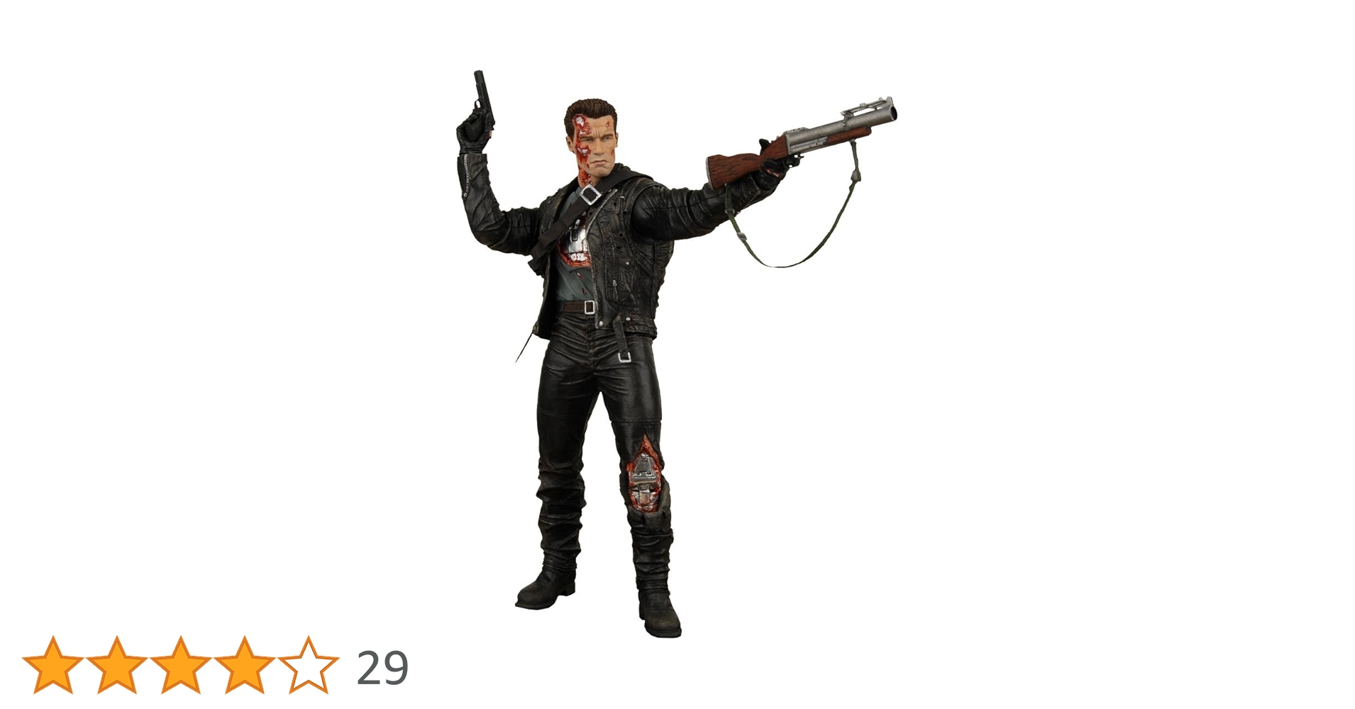 NECA T-800 フィギュア Amazon | Neca - Figurine Terminator 2 T-800 Acier 18cm