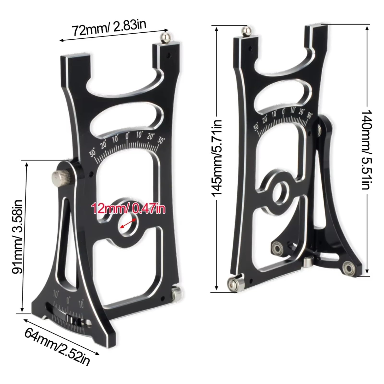 Per Traxxas Per Arrma Per MJX 1/7 1/8 RC Set Di Strumenti Misurazione