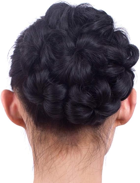 Amazon シニヨン お団子 ウィッグ お 団子 部分 ウィッグ つけ 髪 フォーマル レディース 髪 飾り 和装つけ毛 ボリュームアップ 髪飾り レディース ポイントウィッグ 装着 簡単 自然感 2 ポイントウィッグ 通販