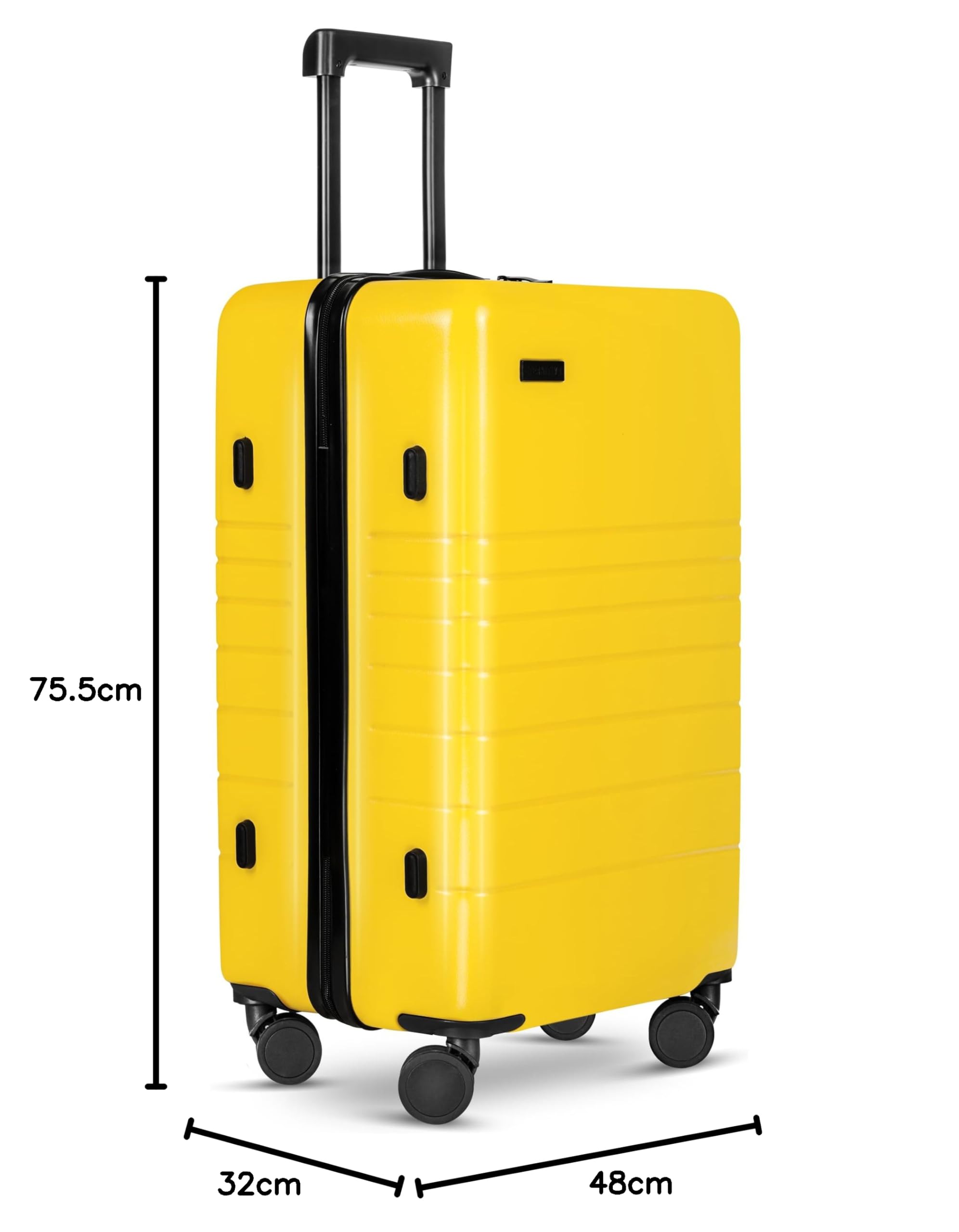 ETERNITIVE - Valigia I Valigia Bagaglio in ABS I Trolley Bagaglio a Mano con Lucchetto TSA I Valigia Bagaglio con Ruote a 360° I Valigia Bagaglio a Mano