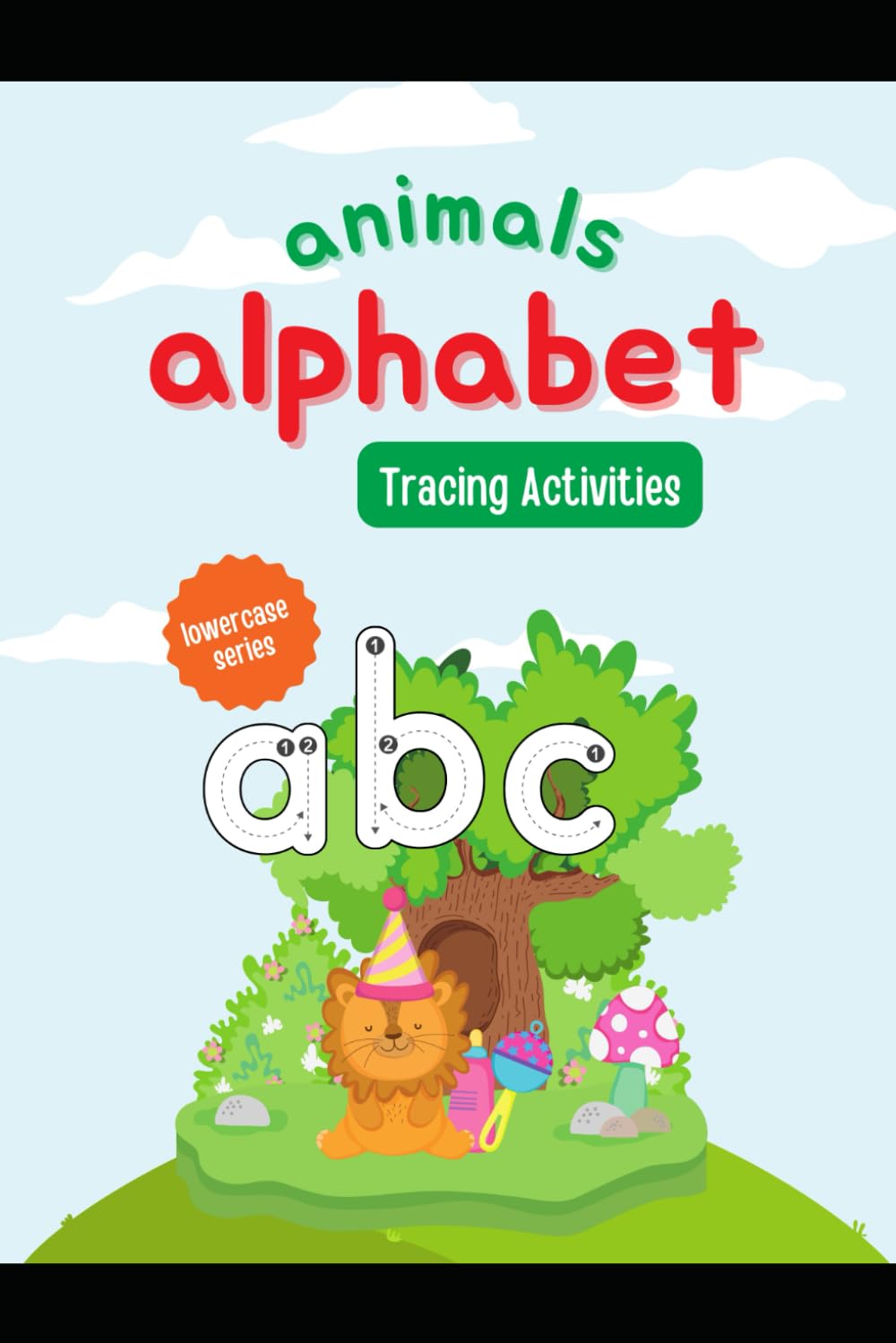 Animal Alphabet Tracing Activities: Lowercase Letter Practice with Fun Animal Themes for Ages 2–6