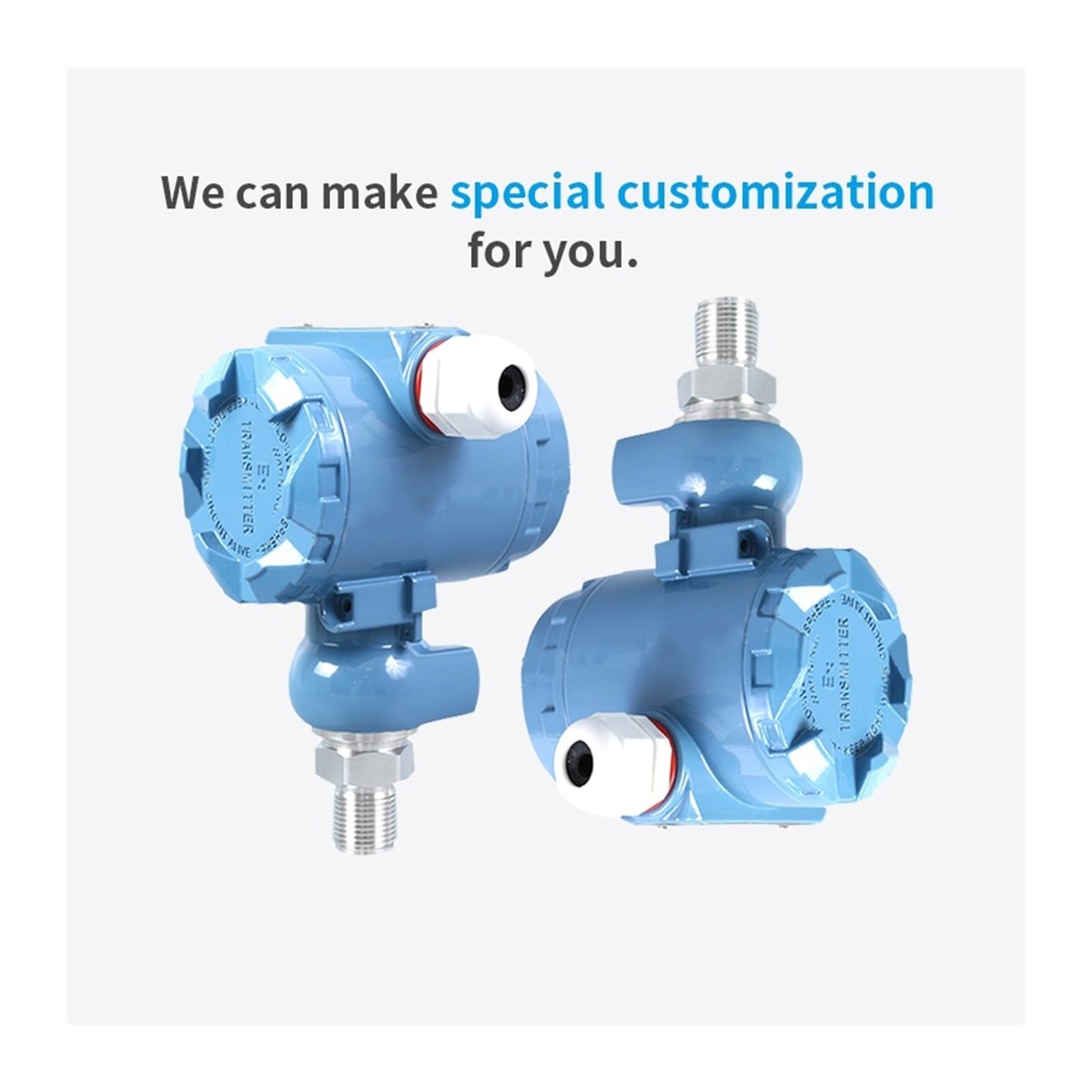 MUHM Sensor de presión estática Absoluta, transductor de presión neumática, transmisor de presión de Aceite hidráulico, 0-60Mpa, 0-10 Bar, 0-10V (Size : 0-6Mpa)