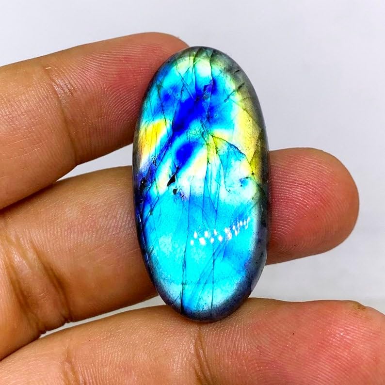 Labradorite cabochon pour bricolage de bagues et colliers faits main - 2