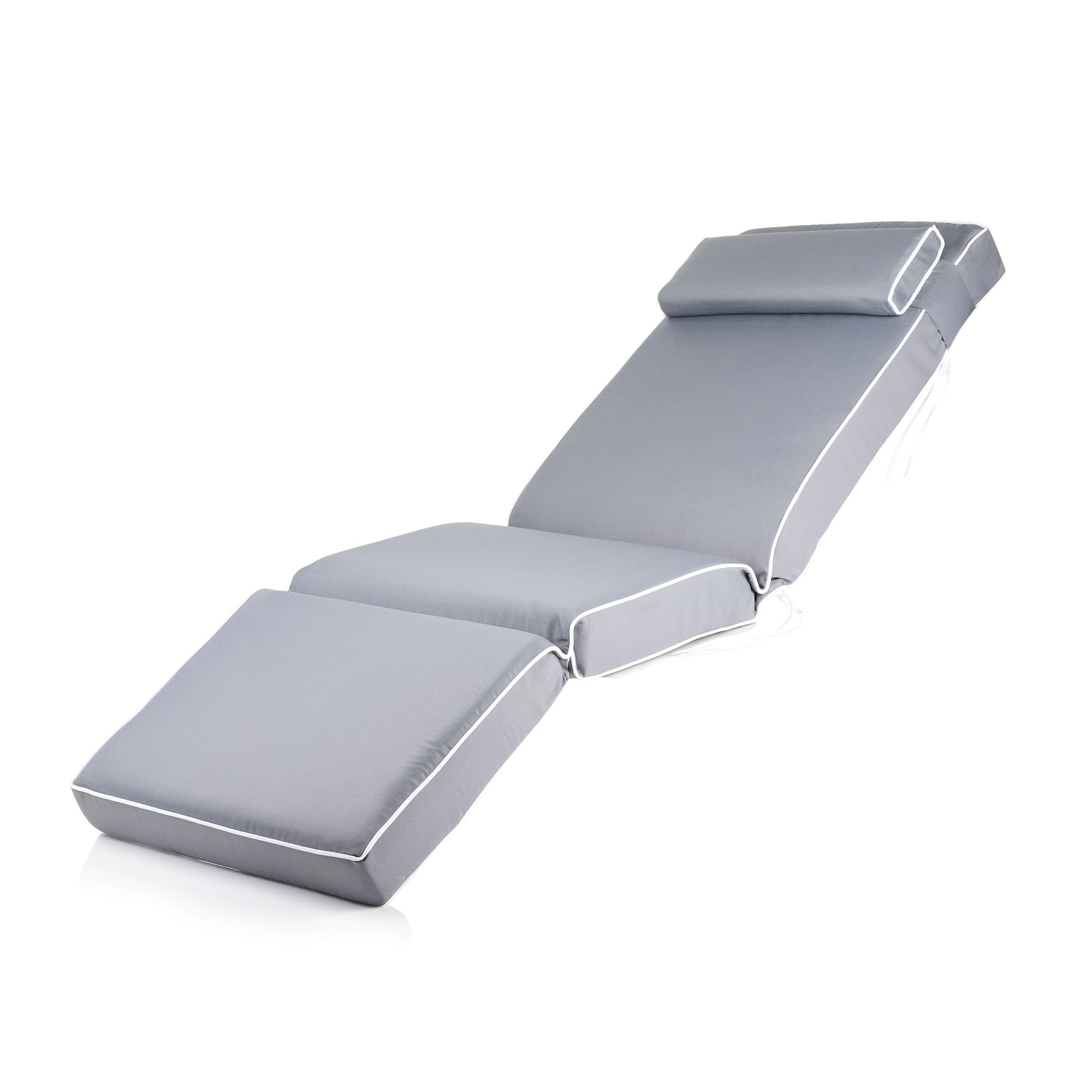 Alfresia Relaxer Chair Replacement Cushions, Luxury Seat, Back, Footrest and Headrest Cushion Set for Relaxer Chair Frames (Cushions Only)