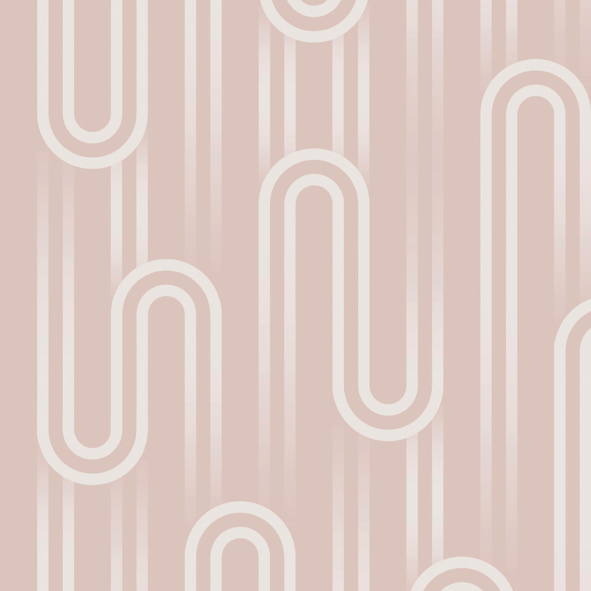Envy Ups n Downs - Peach Wallpaper