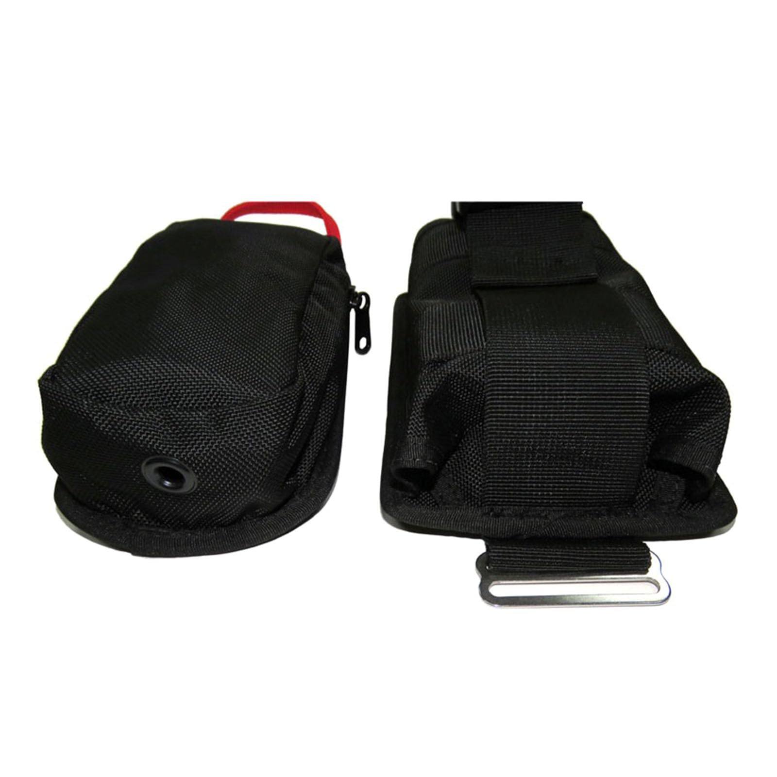 Bolsas de bolsillo para contrapeso de buceo con hebilla para buceo, bolsillo para cinturón de peso con hebilla de liberación rápida