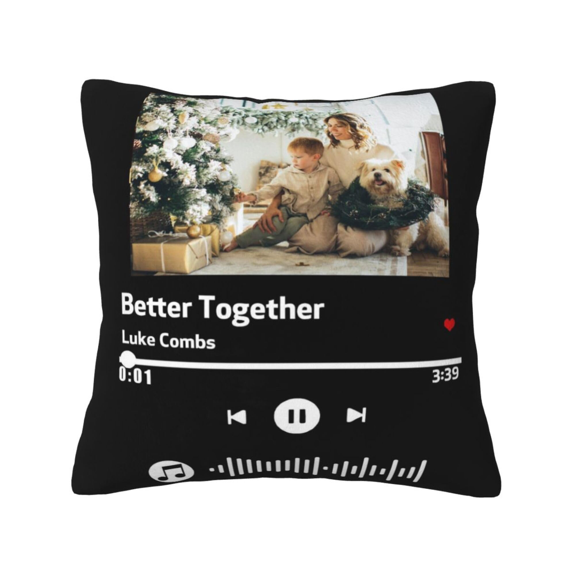 NGGBBDYGB Custom Pillow With Picture 18x18 Throw Pillow Cover Personalized Pillow Pet Decor